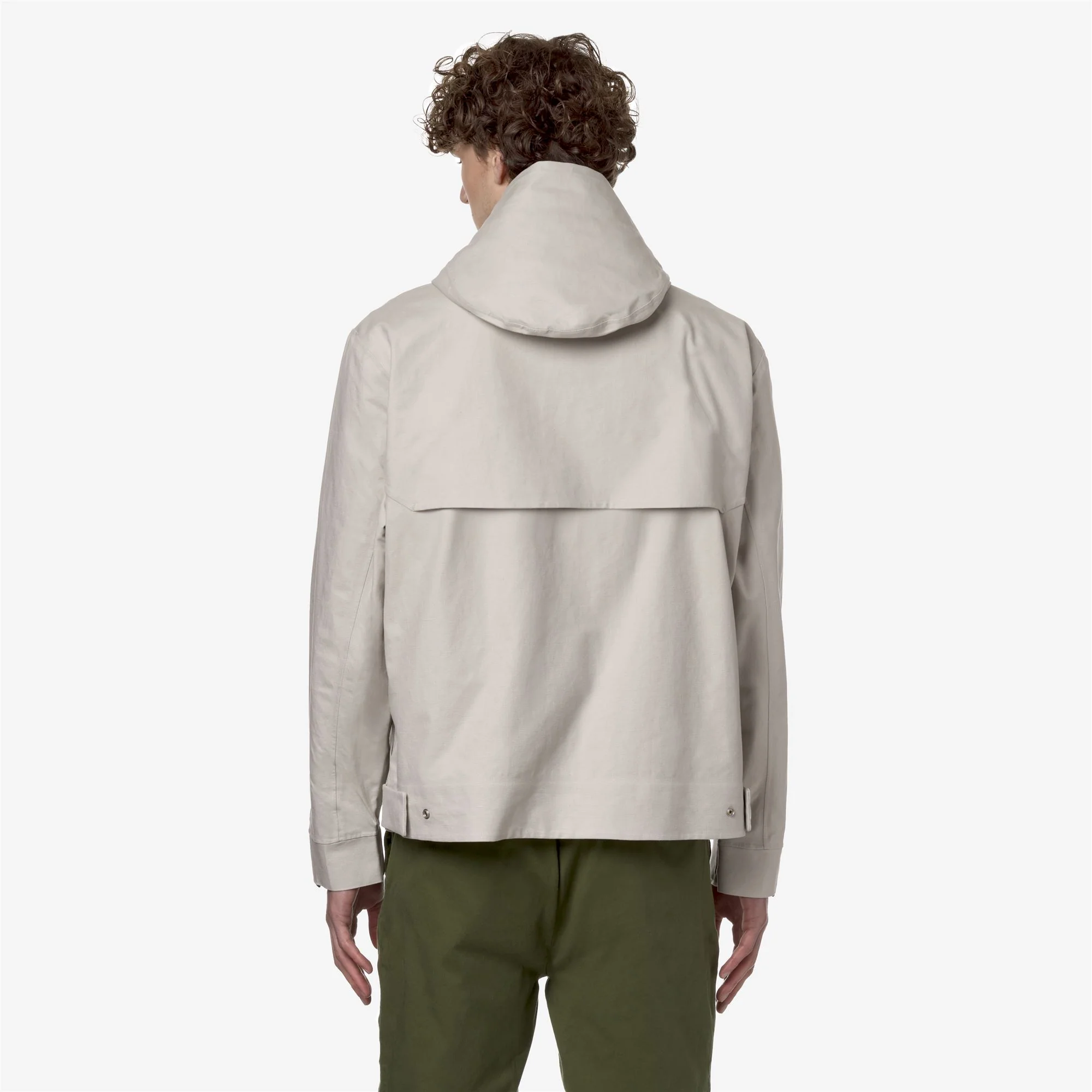 KAYA LINEN BLEND 2L - Jackets - Short - Man - BEIGE LT-SILVER - Image 5