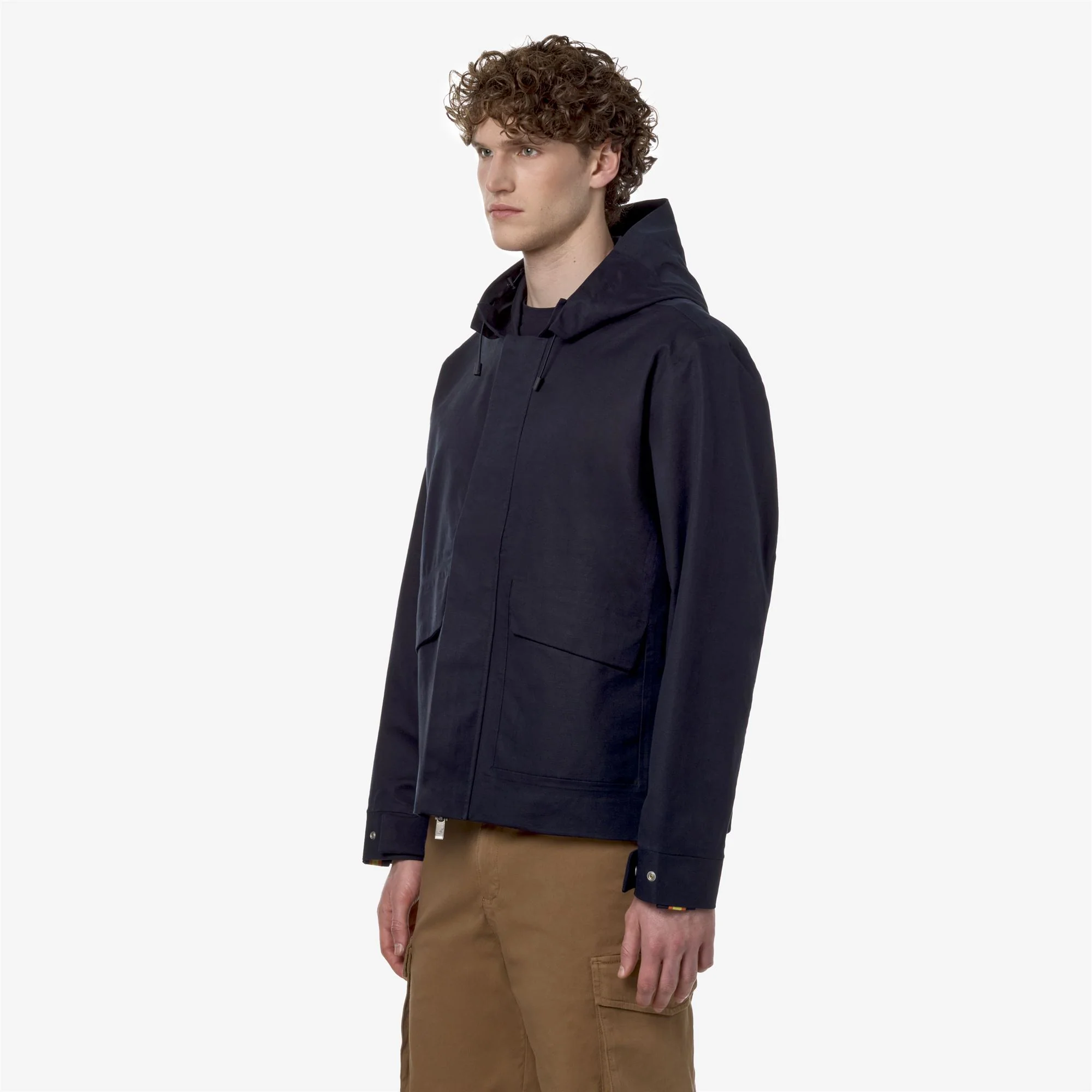 KAYA LINEN BLEND 2L - Jackets - Short - Man - BLUE DEPTH-SILVER - Image 4