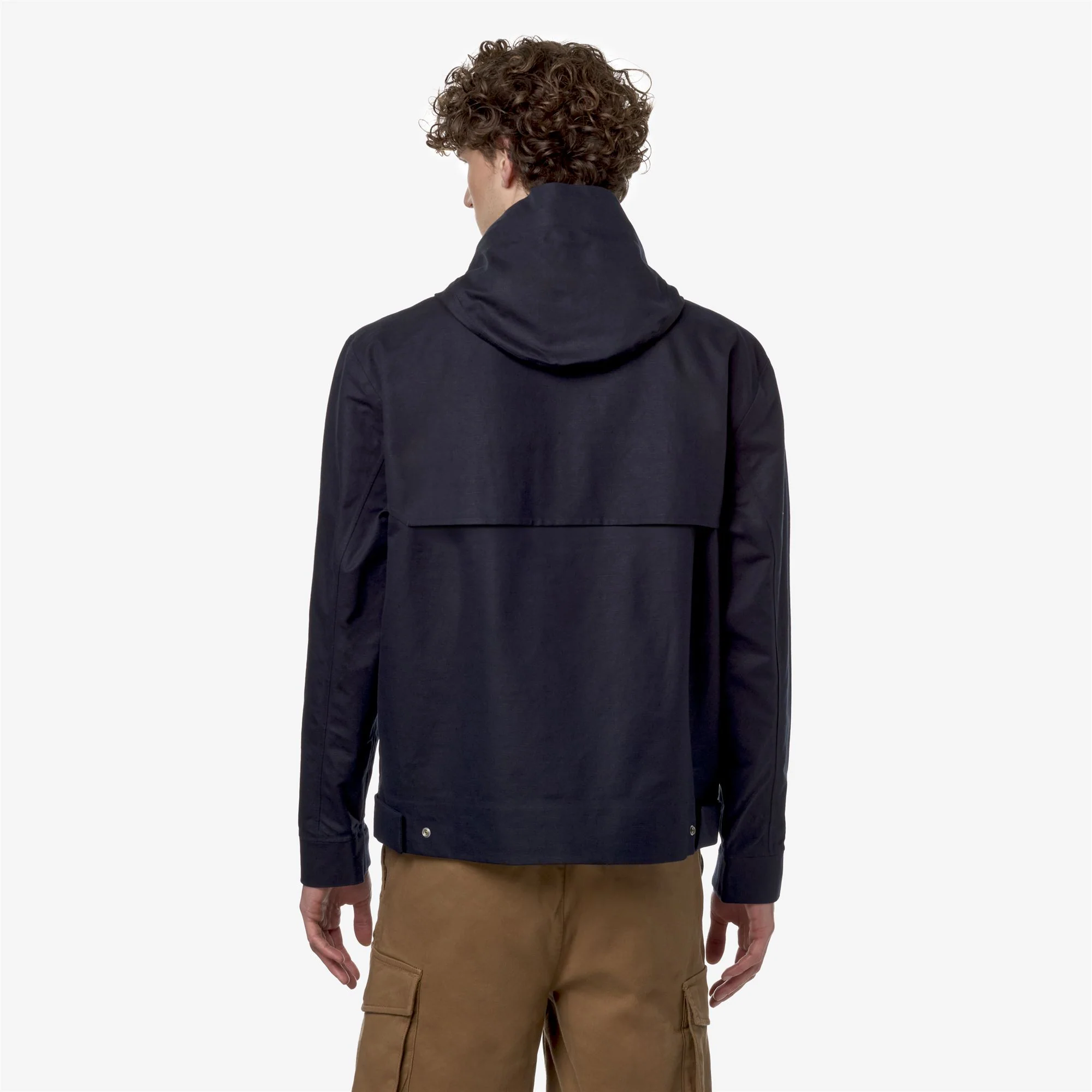 KAYA LINEN BLEND 2L - Jackets - Short - Man - BLUE DEPTH-SILVER - Image 5