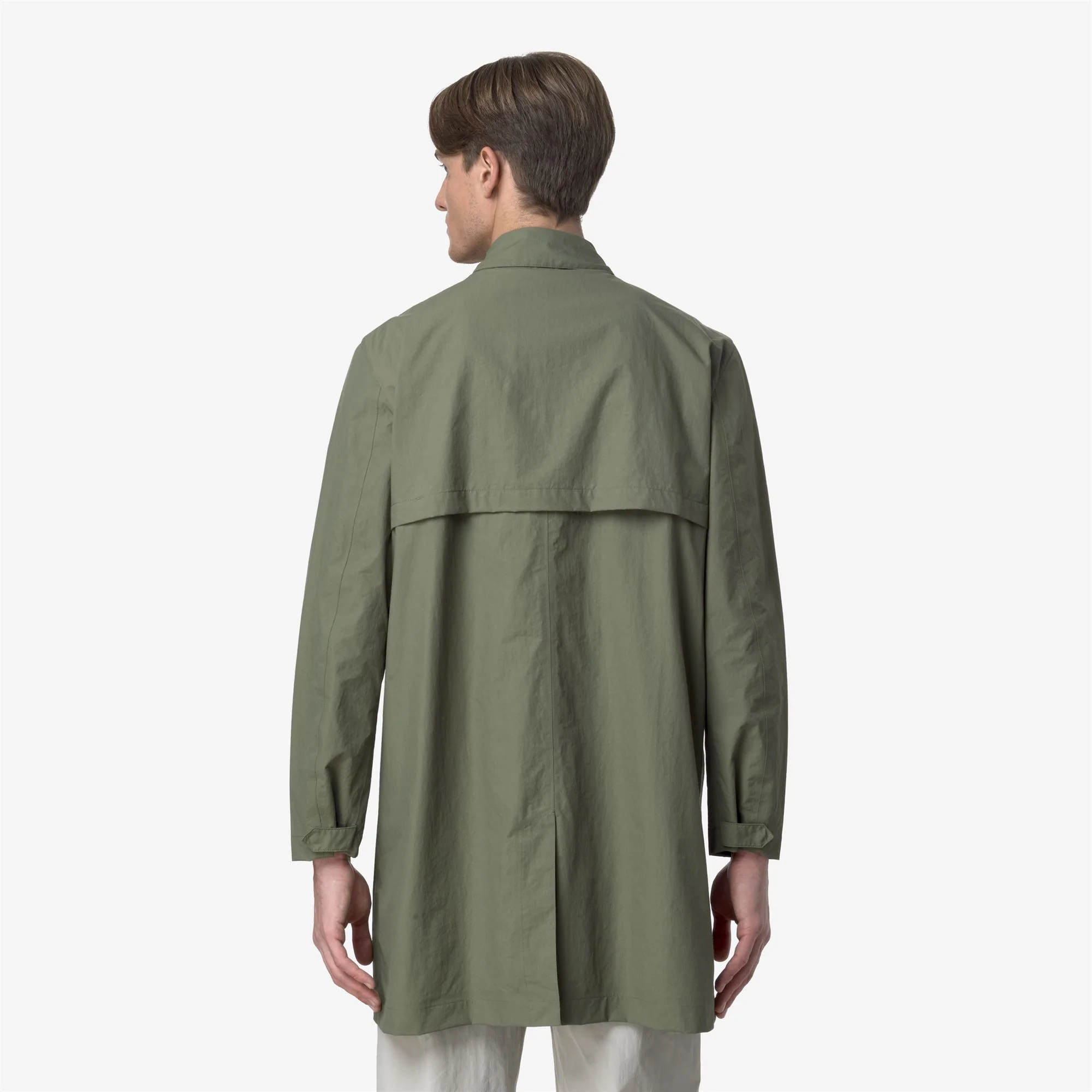 KENLEY COTTON NYLON - Jackets - 3/4 LENGTH - Man - GREEN LICHEN - Image 5