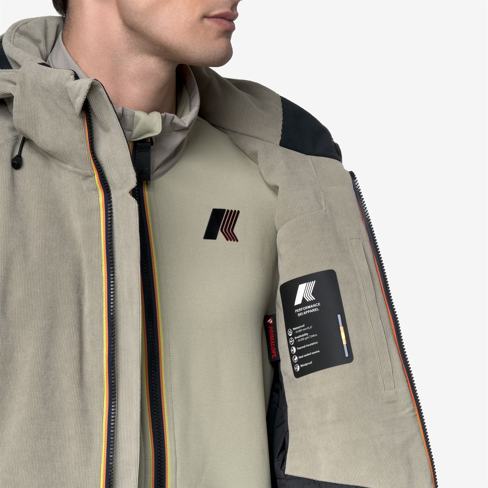 LAMET  CORDUROY - Jackets - Mid - Man - GREEN OAK - Image 2