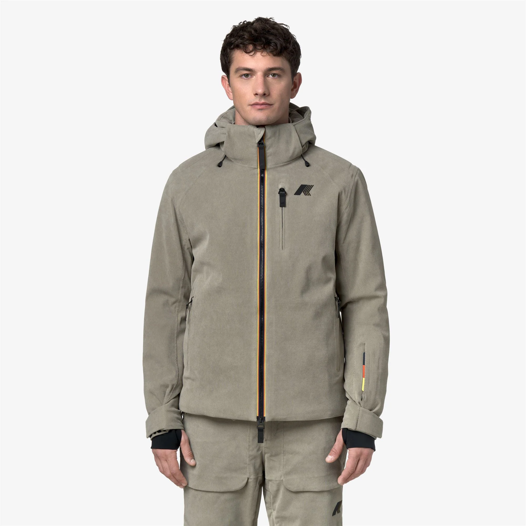 LAMET  CORDUROY - Jackets - Mid - Man - GREEN OAK - Image 3