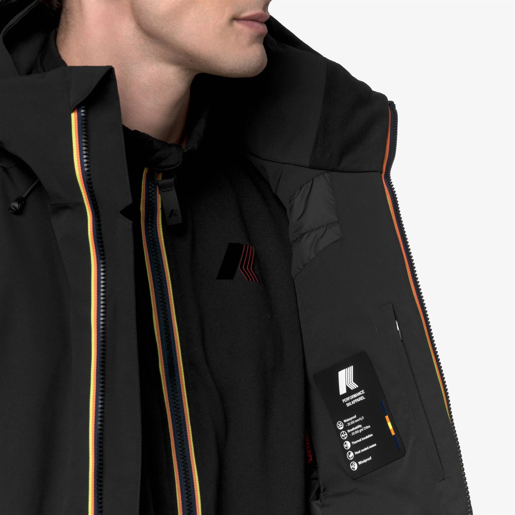 LESARCS 2L TWILL - Jackets - Mid - Man - BLACK PURE - Image 3