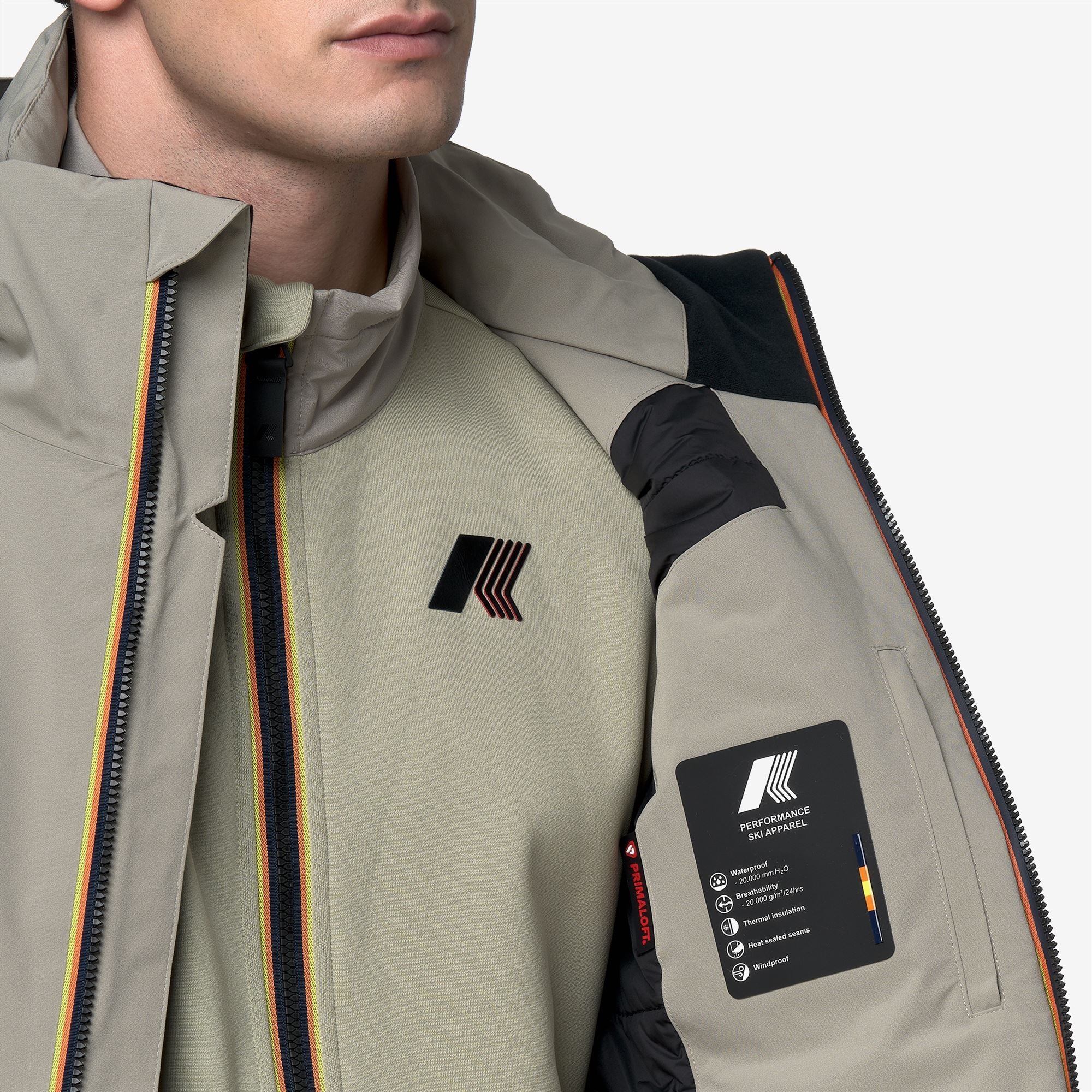 LESARCS 2L TWILL - Jackets - Mid - Man - GREEN OAK - Image 3