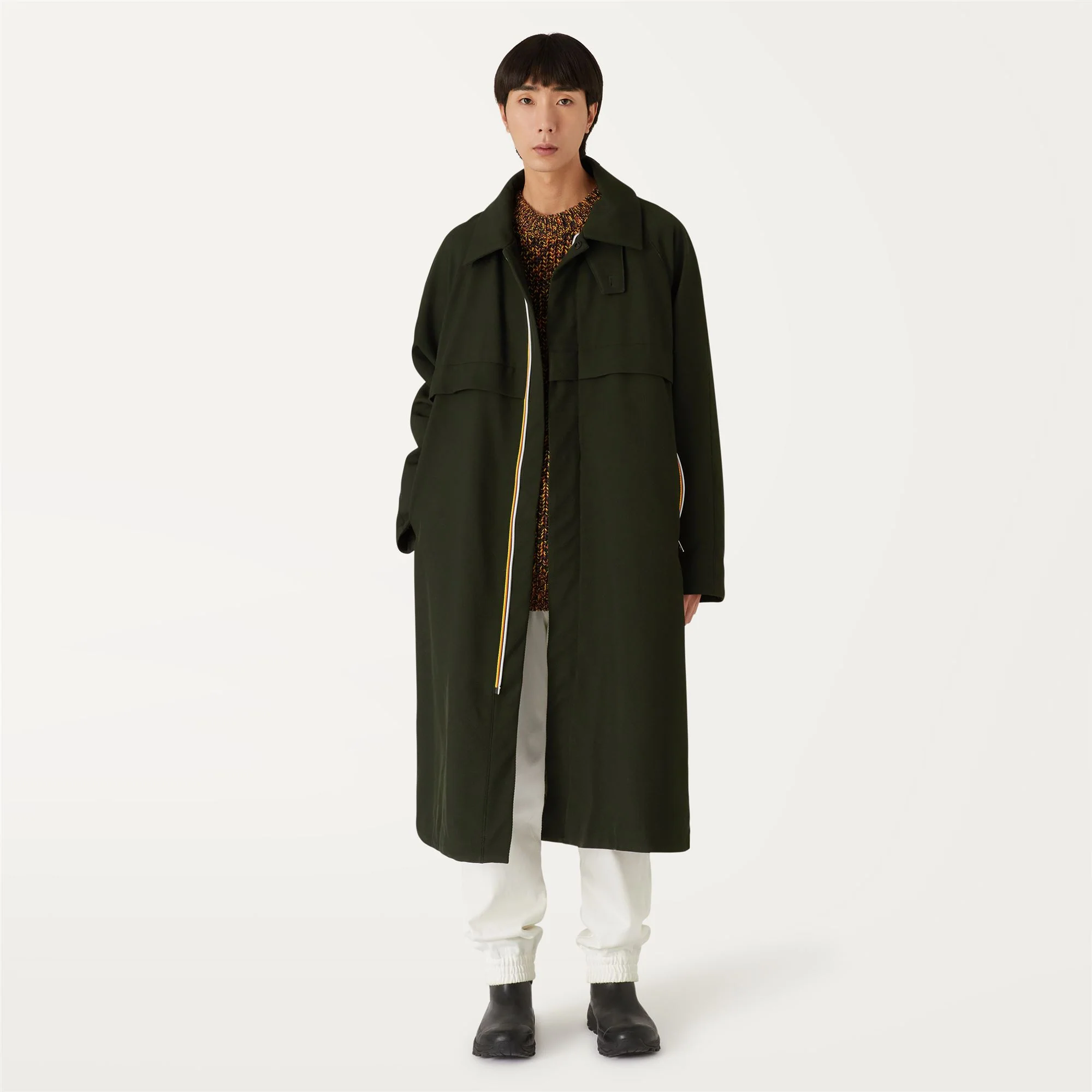 LODEL WOOL COVER - Jackets - Long - Man - GREEN DUFFEL - Image 3