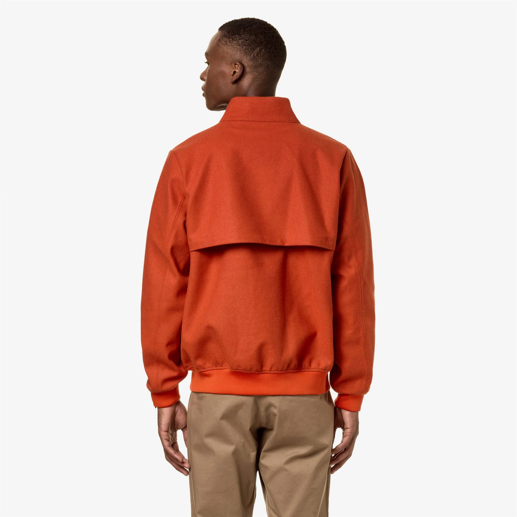 LONDEL MELANGE WOOL 2L - Jackets - Short - Man - ORANGE P MELANGE - Image 5