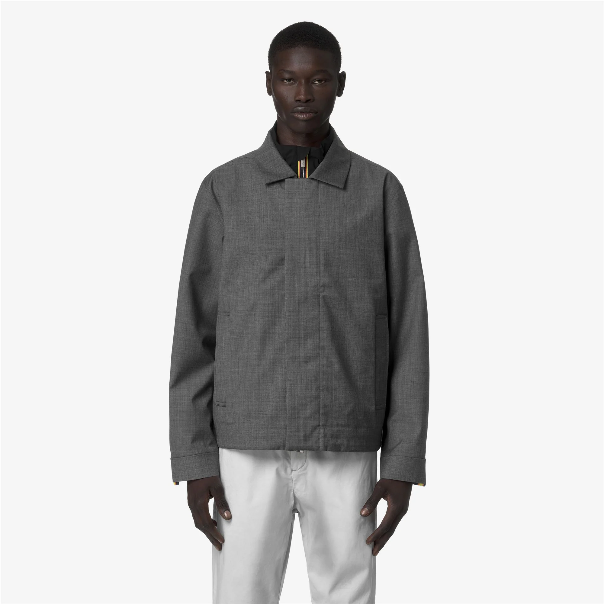 LOUIR 3L WOOL - Jackets - Short - Man - GREY SHADOW DK GRISAILLE - Image 5