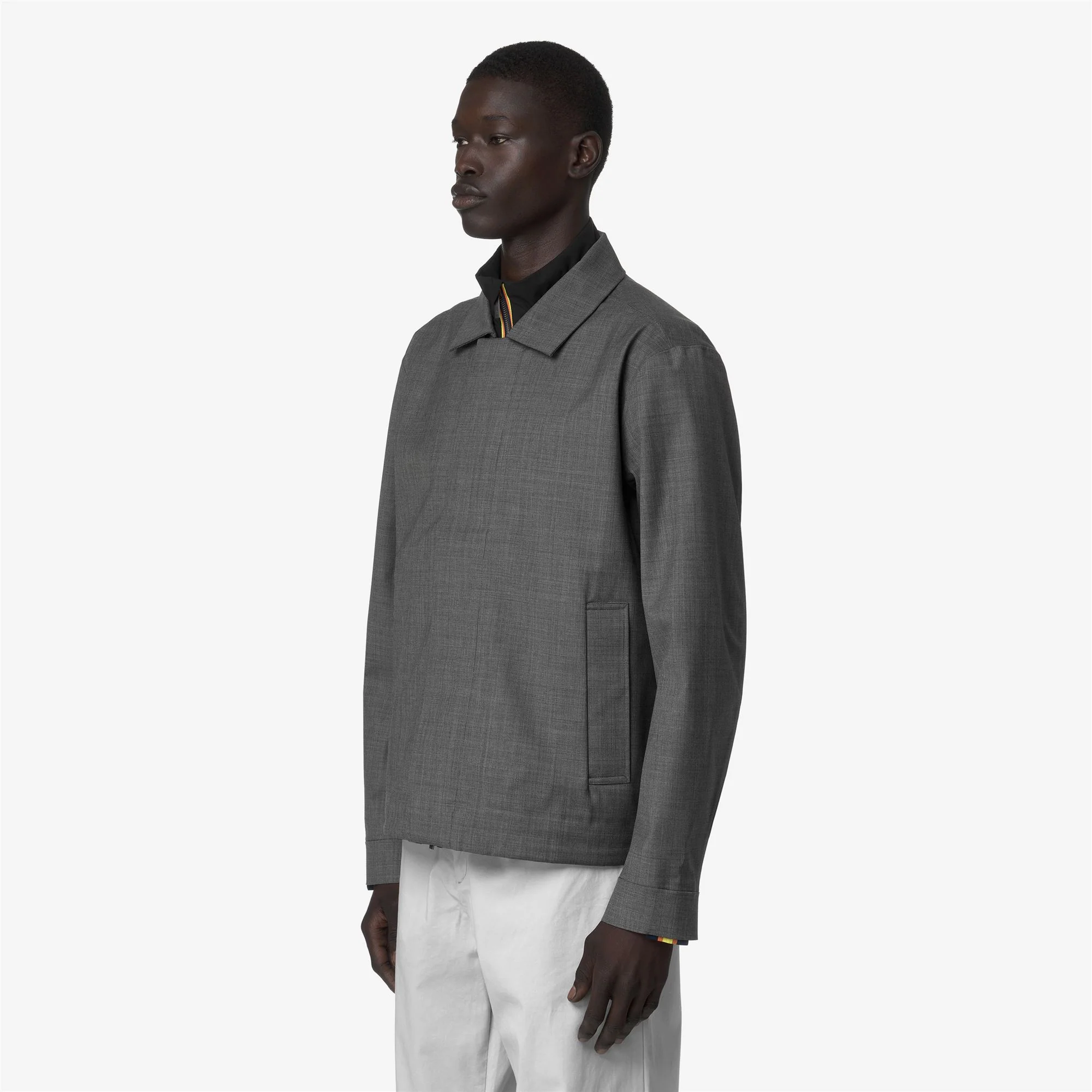 LOUIR 3L WOOL - Jackets - Short - Man - GREY SHADOW DK GRISAILLE - Image 6