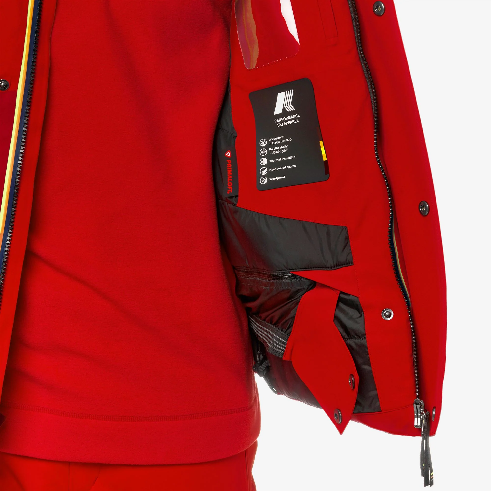 MALAMOT 2 LAYERS - Jackets - Mid - Man - RED - Image 3