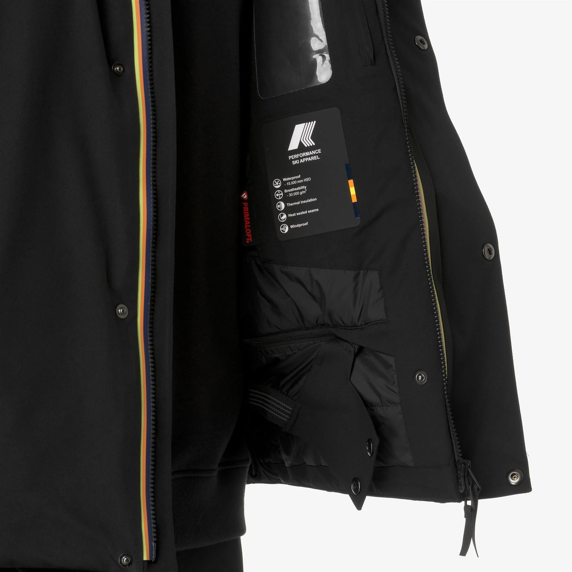 MALAMOT MICROTWILL 2L - Jackets - Mid - Man - BLACK PURE - Image 3