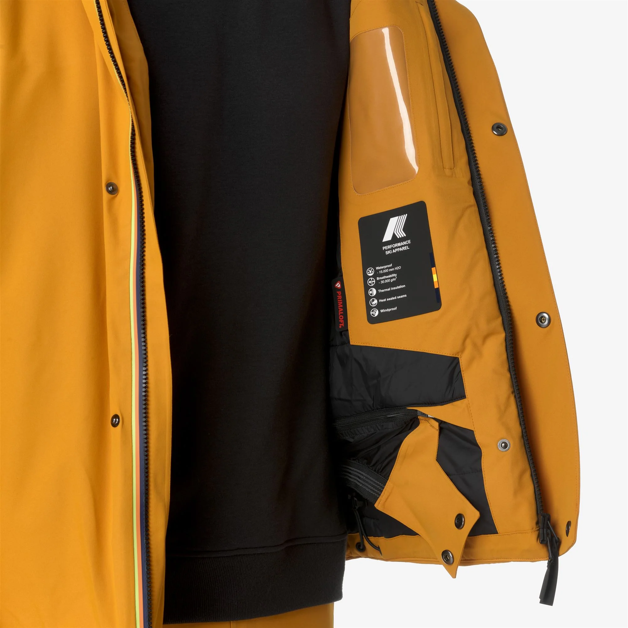 MALAMOT MICROTWILL 2L - Jackets - Mid - Man - YELLOW INCA - Image 3