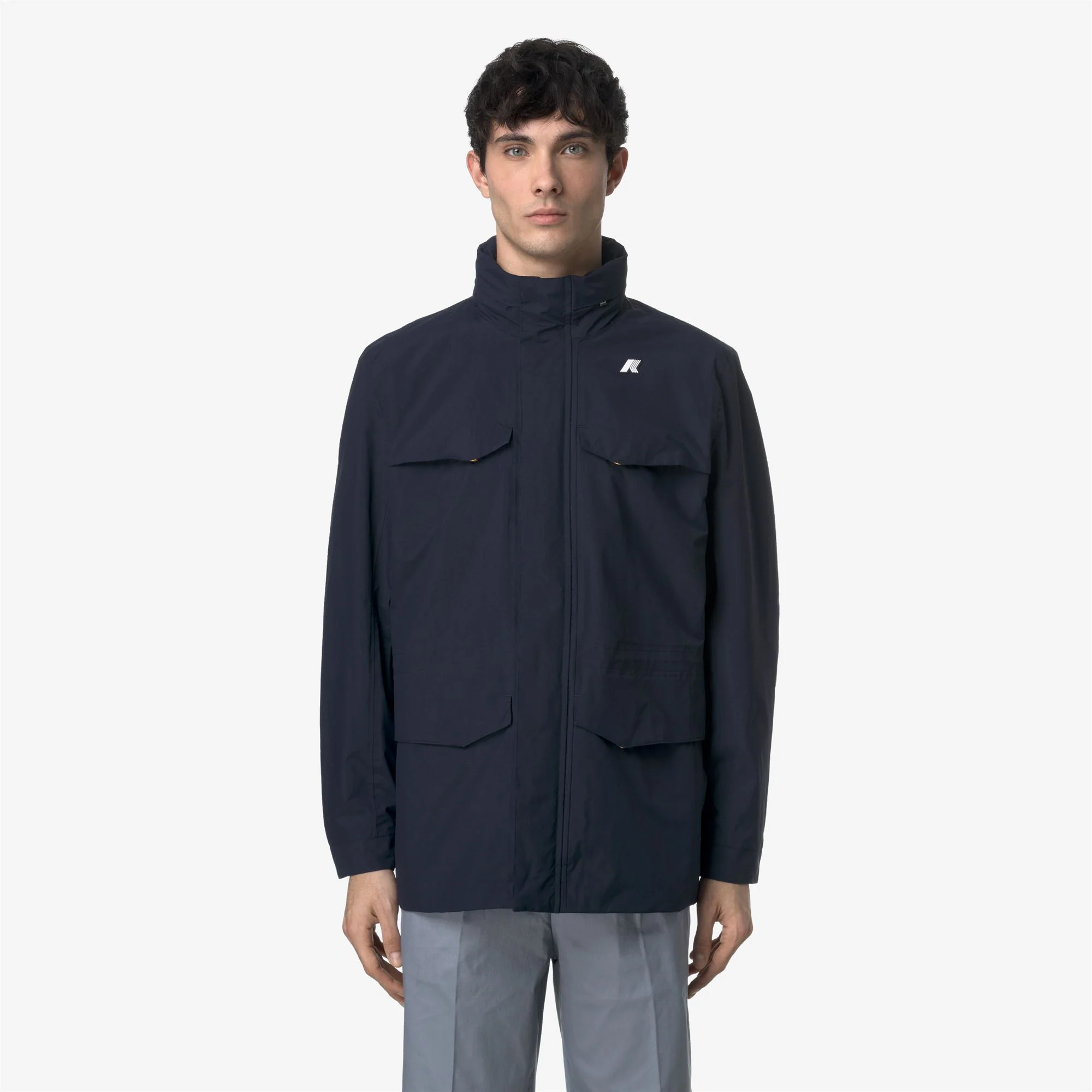 MANUEL OTTOMAN - Jackets - Mid - Man - BLUE DEPTH - Image 3