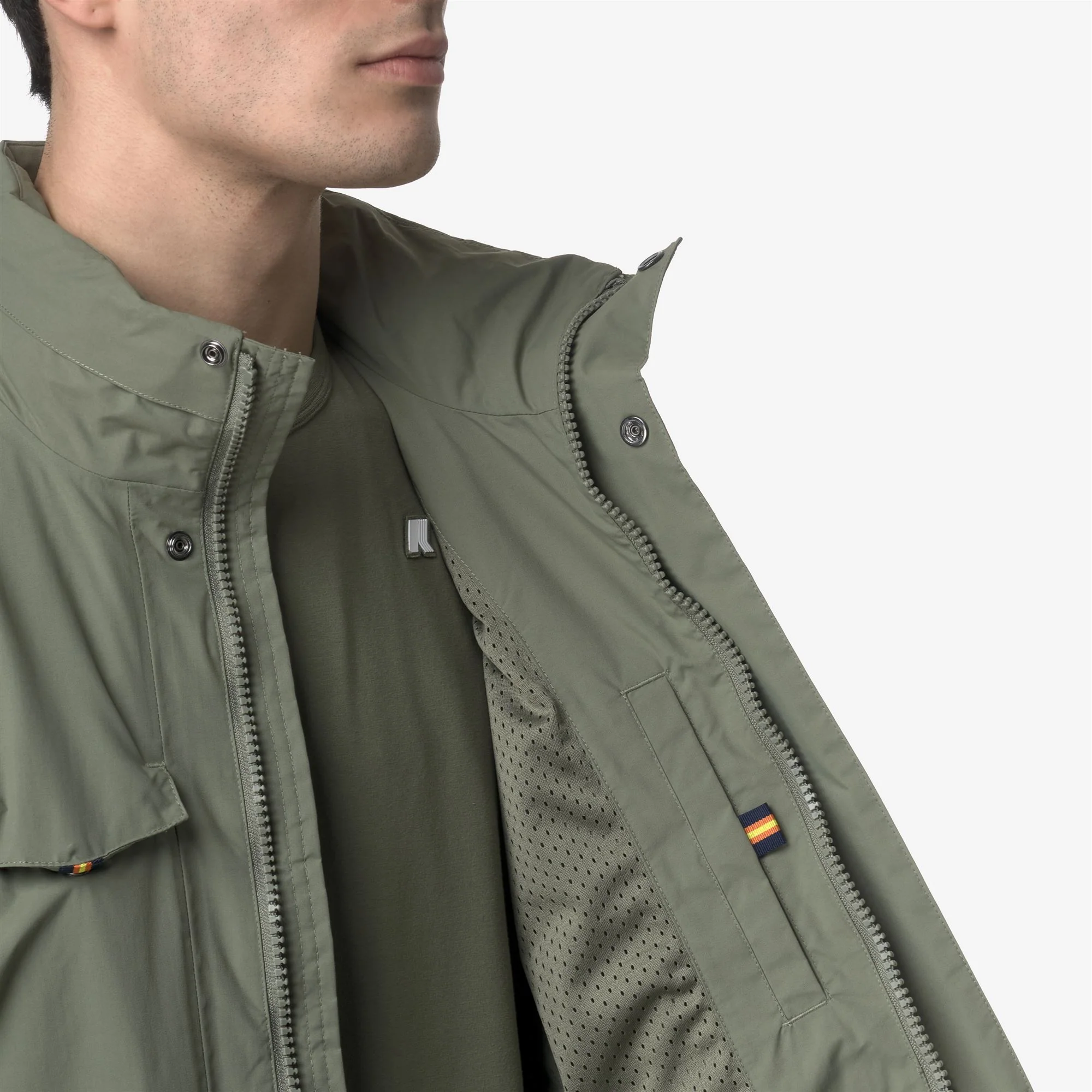 MANUEL OTTOMAN - Jackets - Mid - Man - GREEN LICHEN - Image 2