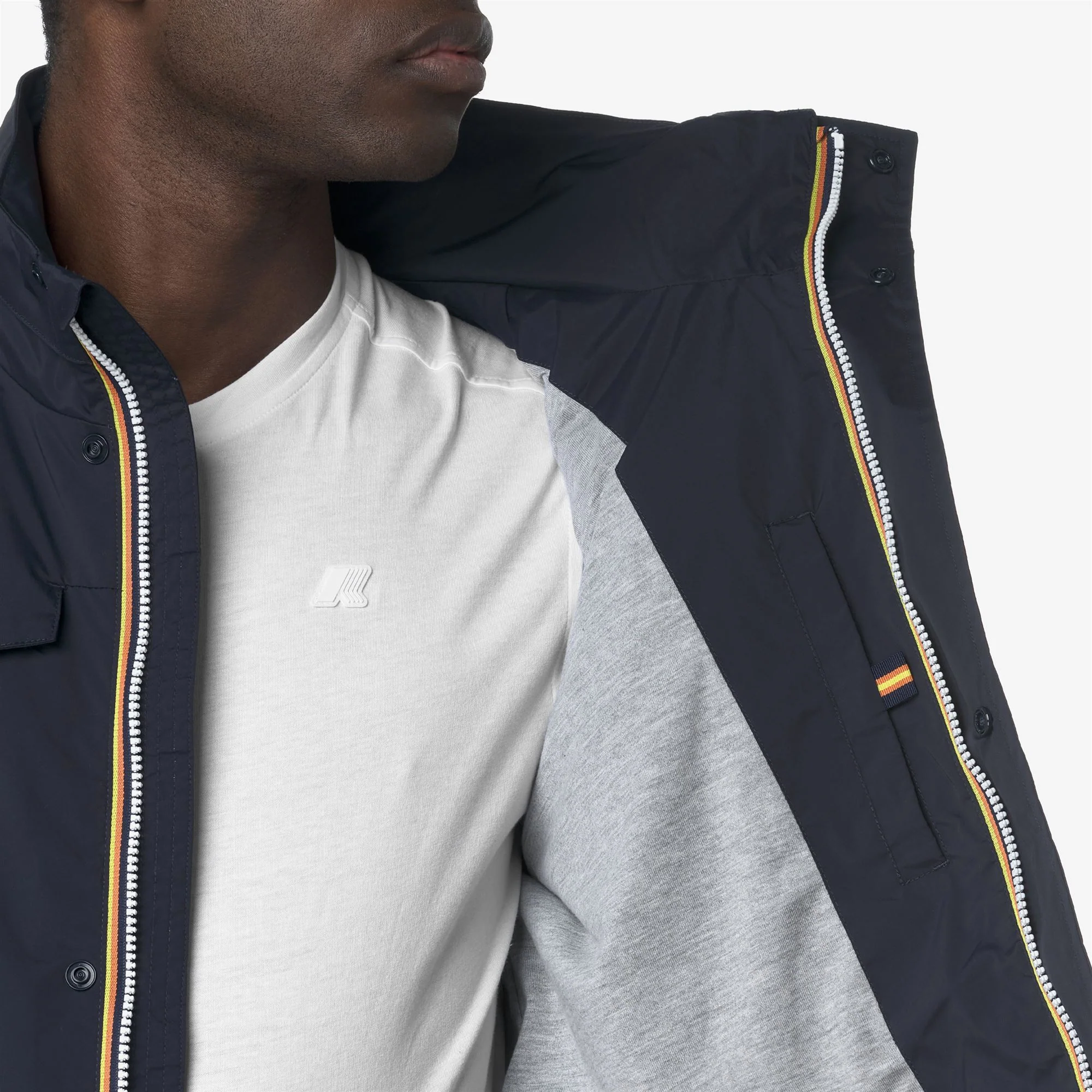 MANUEL STRETCH NYLON JERSEY - Jackets - Mid - Man - BLUE DEPTH - Image 2