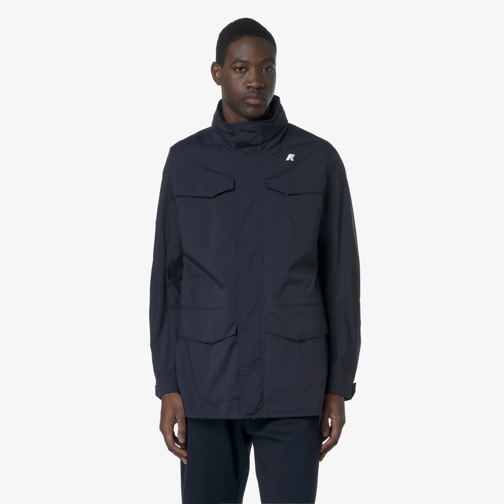 MANUEL STRETCH NYLON JERSEY - Jackets - Mid - Man - BLUE DEPTH - Image 3