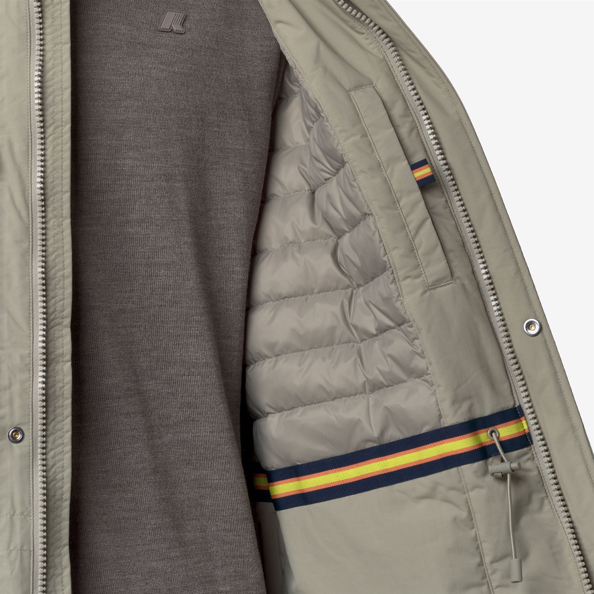 MANUEL WARM OTTOMAN - Jackets - Mid - Man - GREEN OAK - Image 2