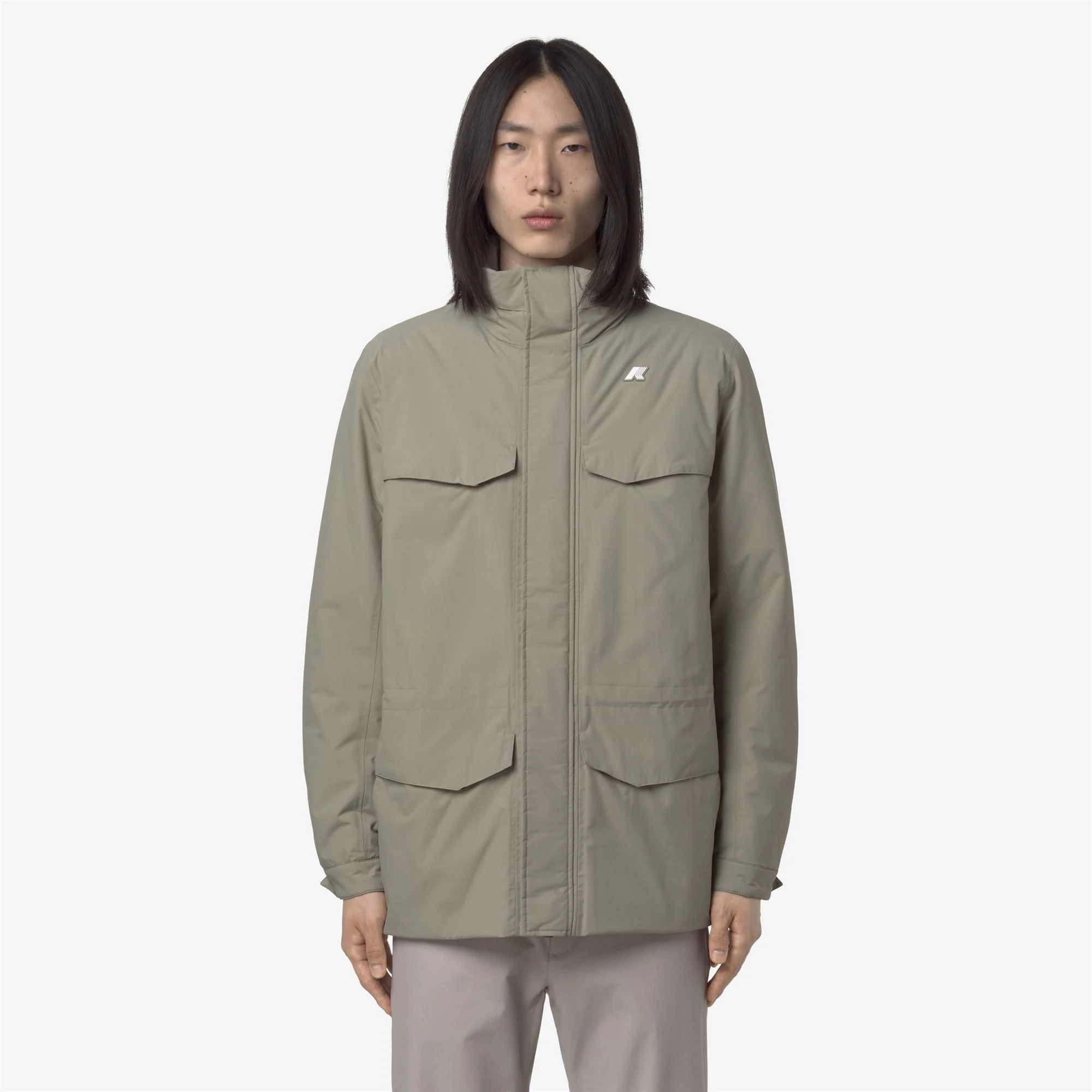 MANUEL WARM OTTOMAN - Jackets - Mid - Man - GREEN OAK - Image 3