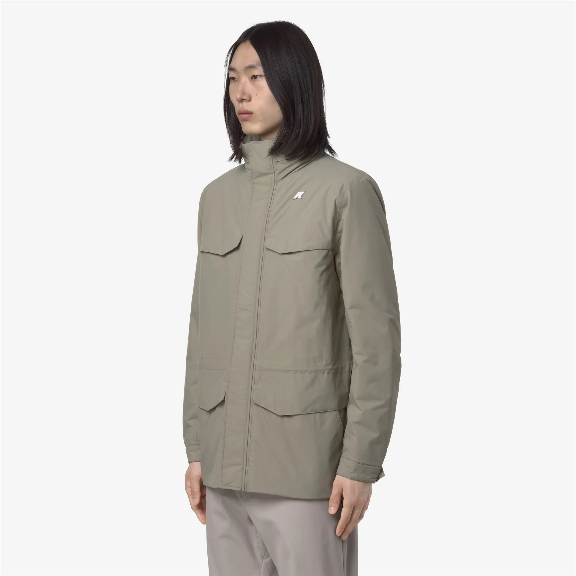 MANUEL WARM OTTOMAN - Jackets - Mid - Man - GREEN OAK - Image 4