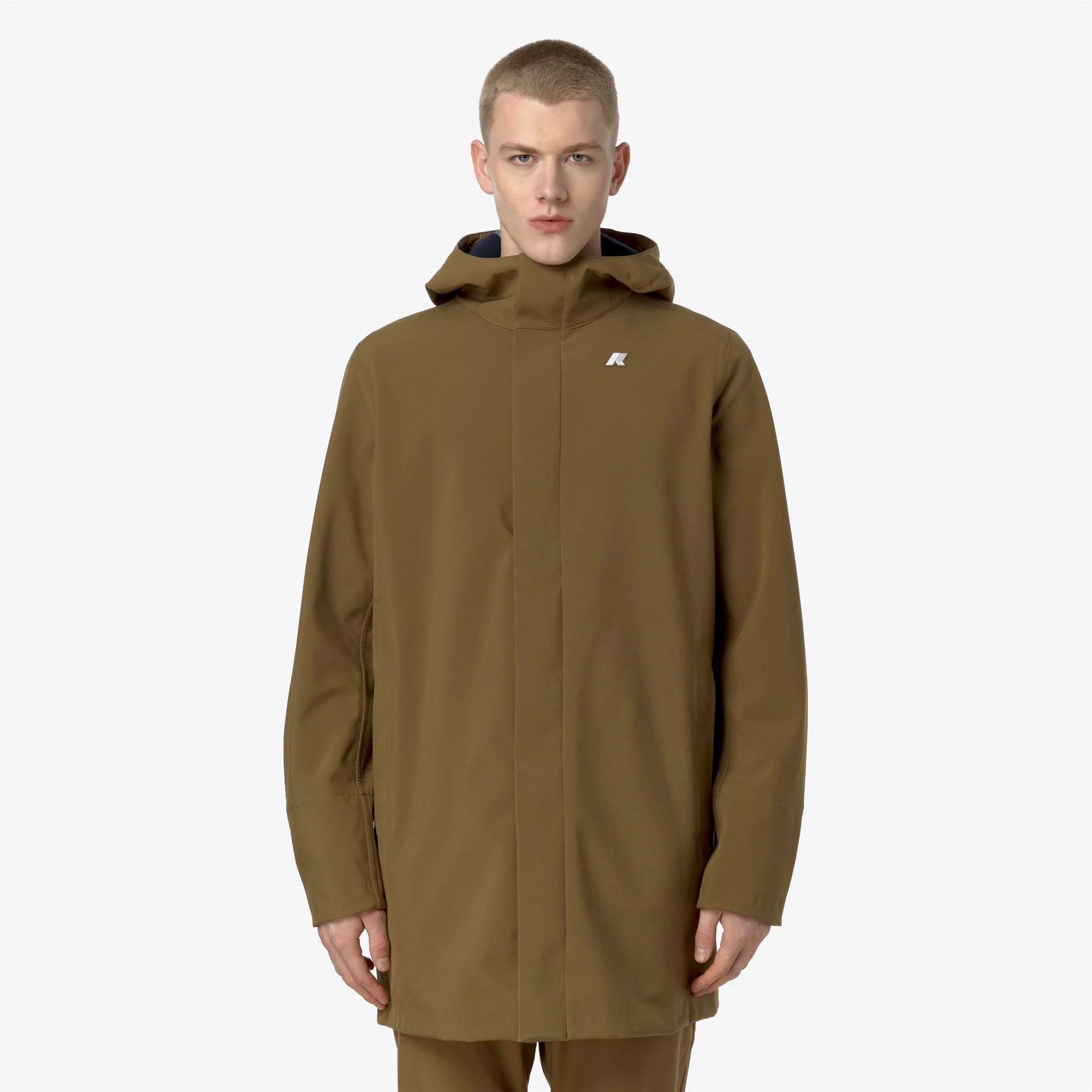 MARLYN BONDED - Jackets - Mid - Man - BROWN CORDA-BLUE DEPTH - Image 3