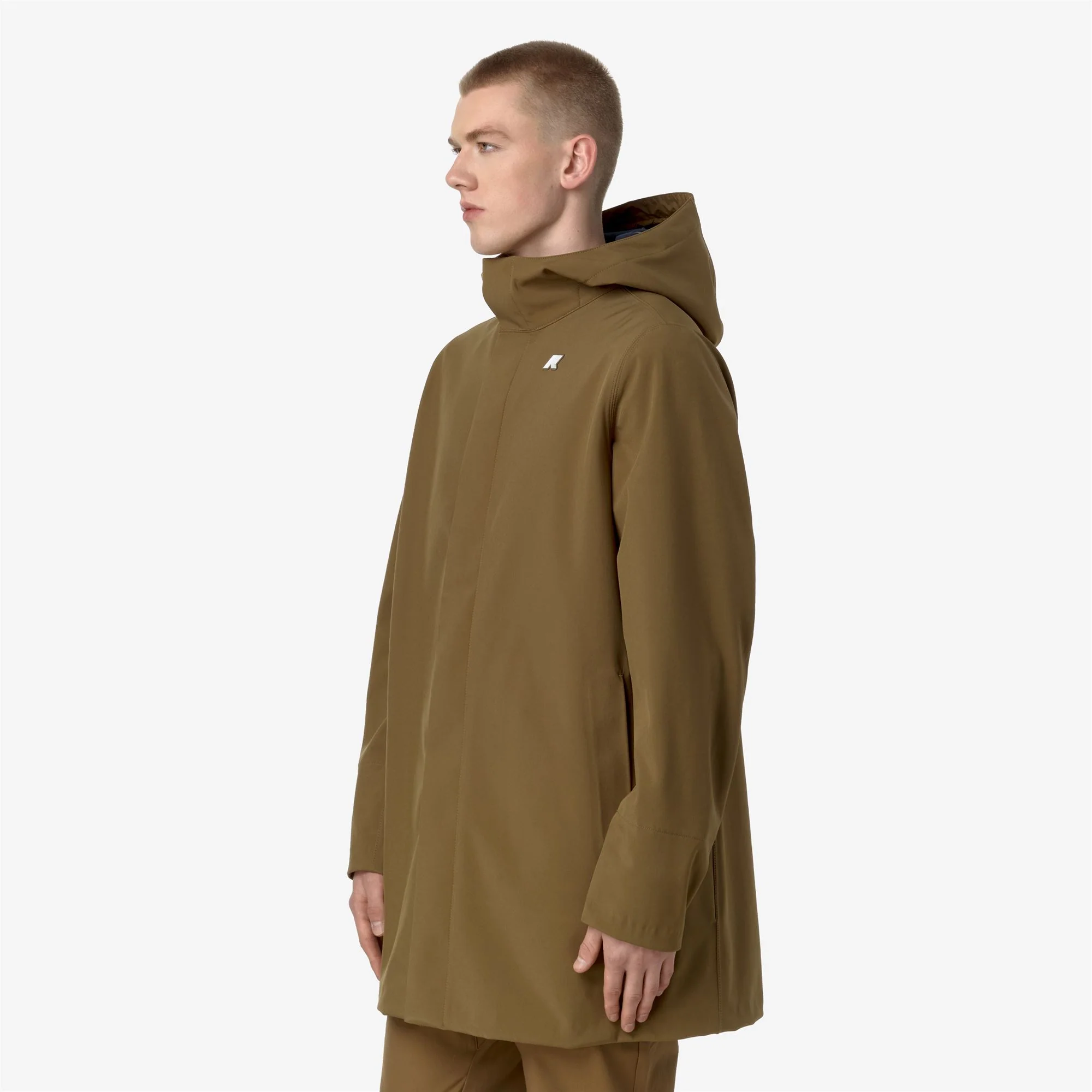 MARLYN BONDED - Jackets - Mid - Man - BROWN CORDA-BLUE DEPTH - Image 4