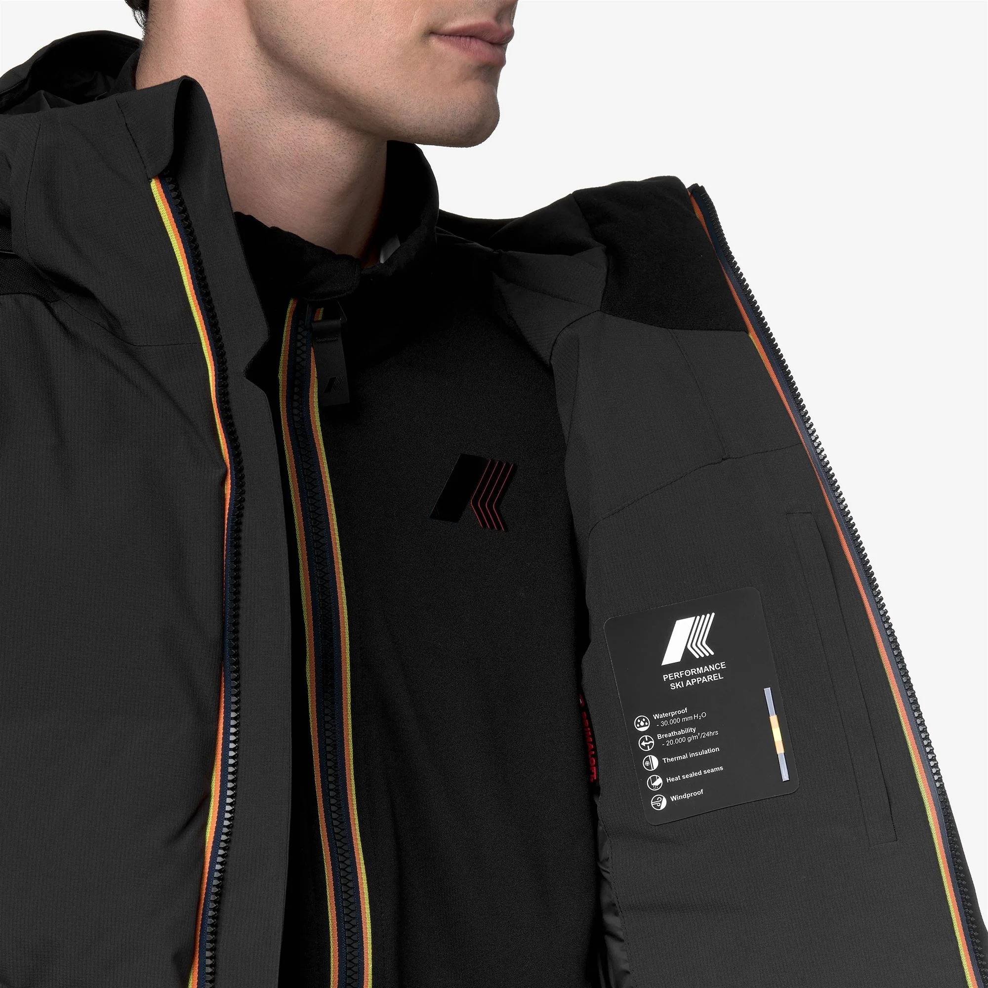 MERIB  HQUILTED - Jackets - Mid - Man - BLACK PURE - Image 3