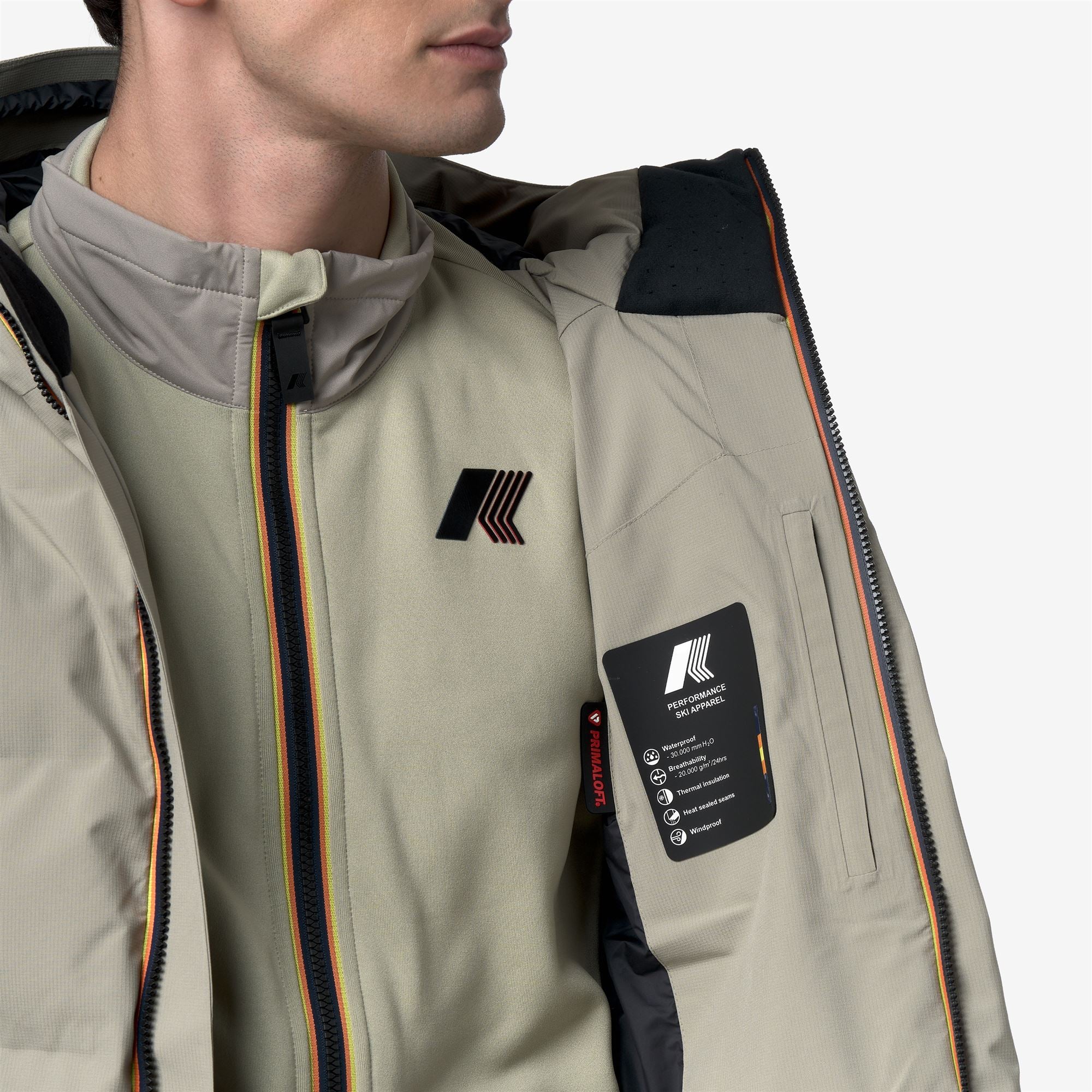 MERIB  HQUILTED - Jackets - Mid - Man - GREEN OAK - Image 3
