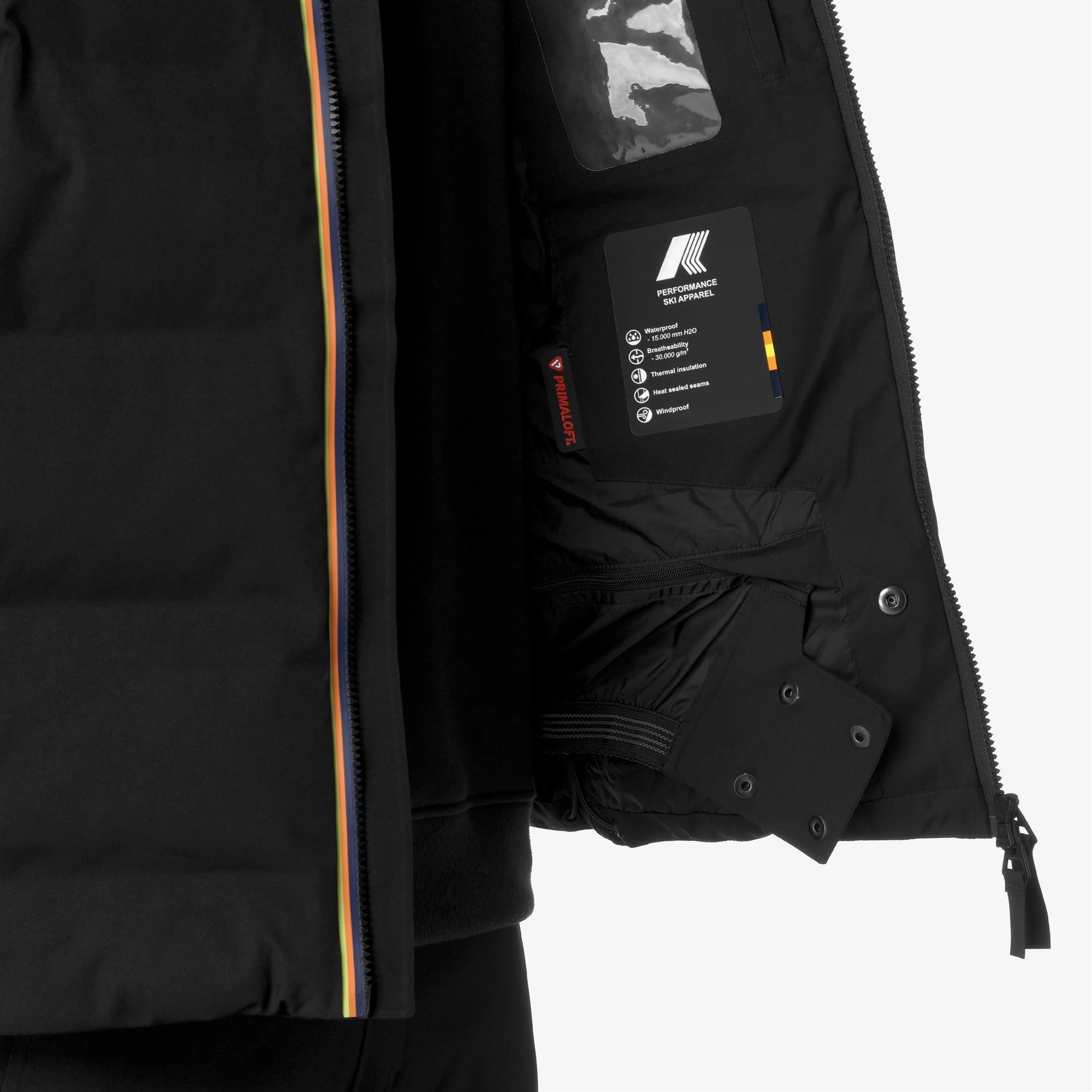 MERIBEL - Jackets - Mid - Man - BLACK PURE - Image 3