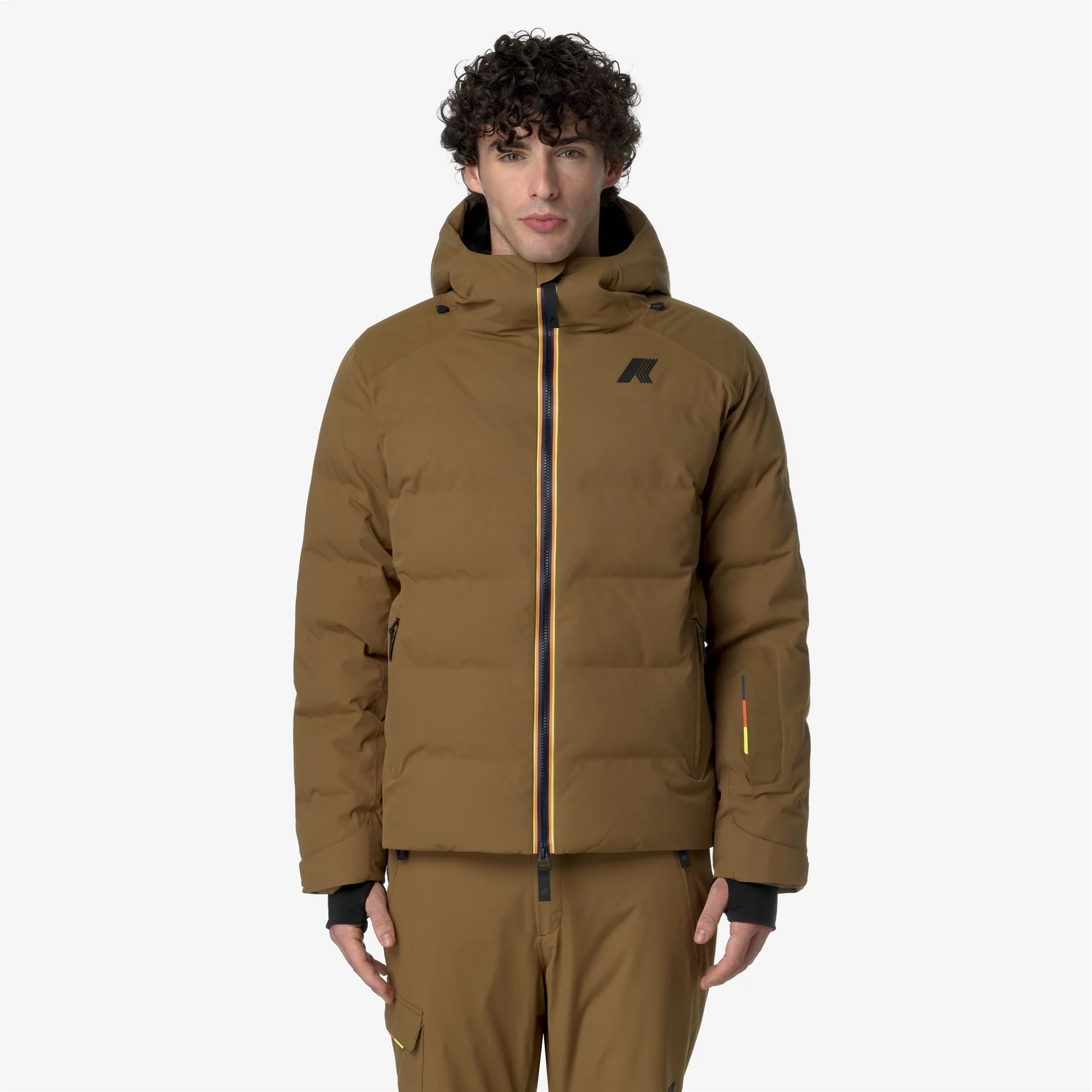 MERIBEL - Jackets - Mid - Man - BROWN CORDA - Image 5