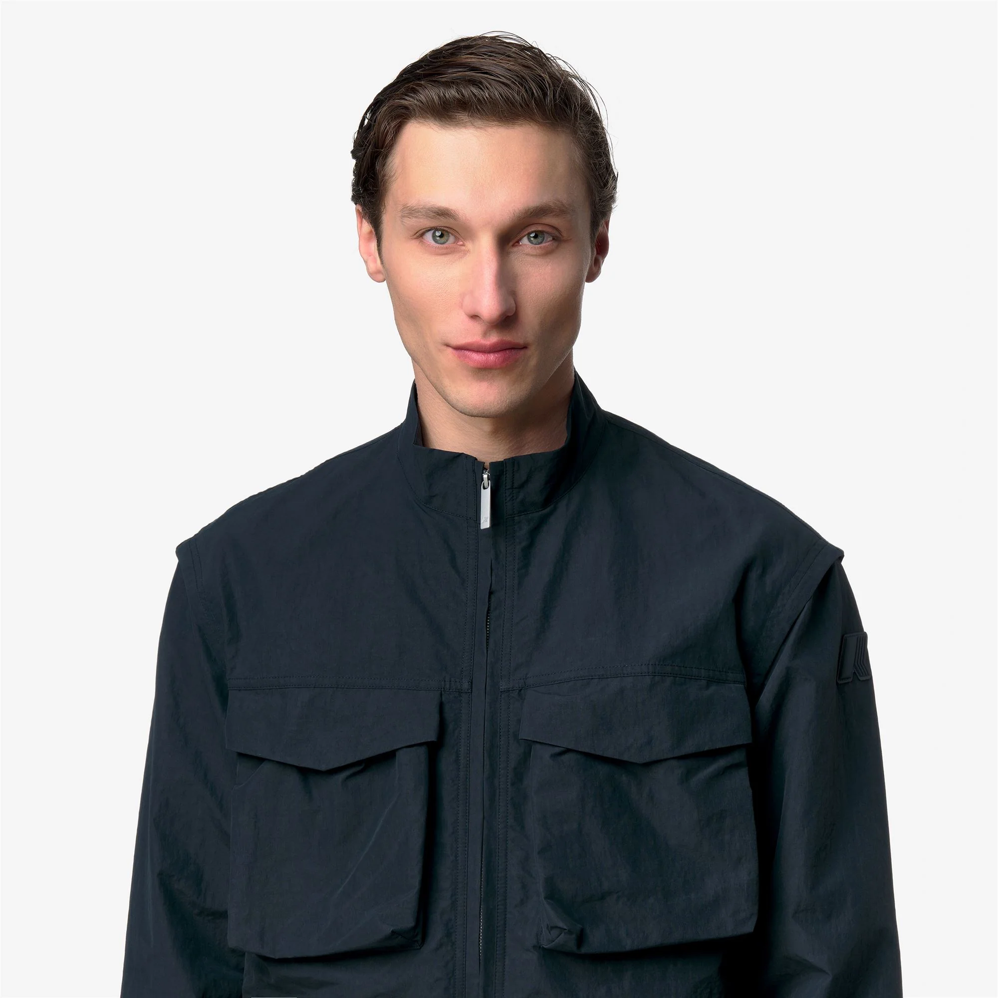 ORIAN COTTON BLEND - Jackets - Short - Man - BLUE DEPTH - Image 3