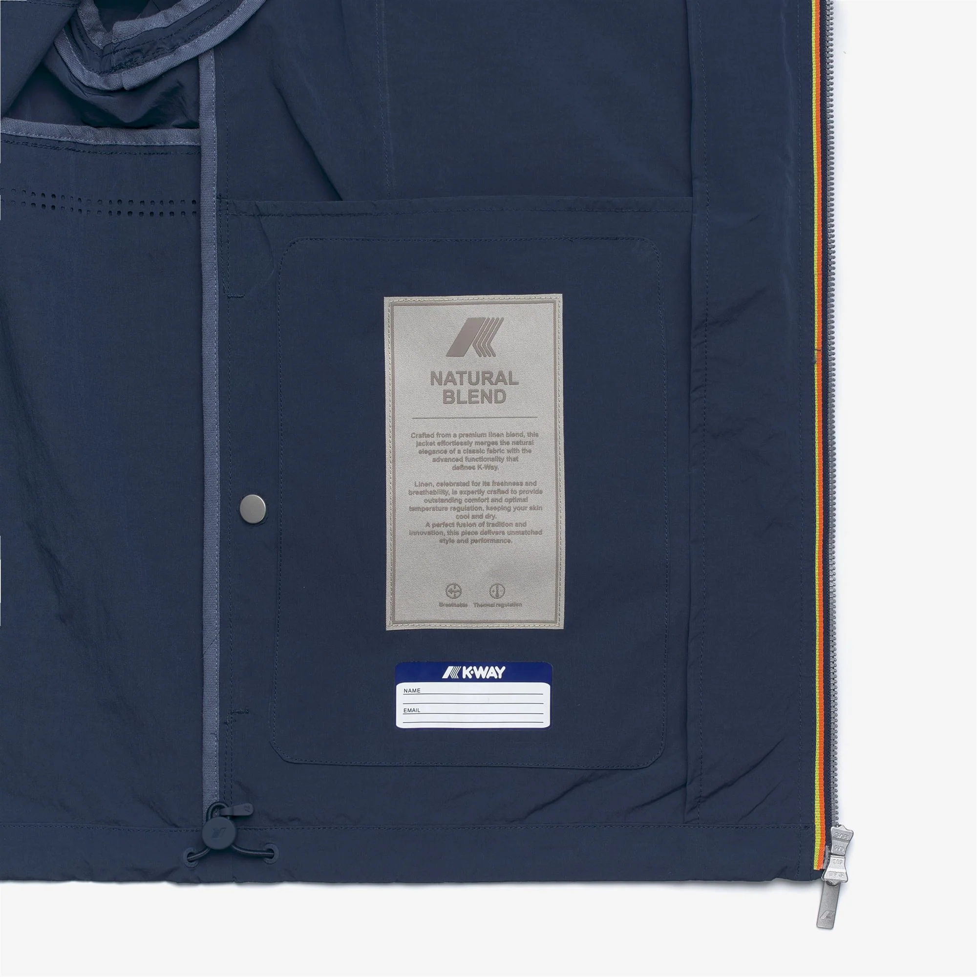 ORIAN NATURAL BLEND - Jackets - Short - Man - BLUE INSIGNIA COMBO - Image 2