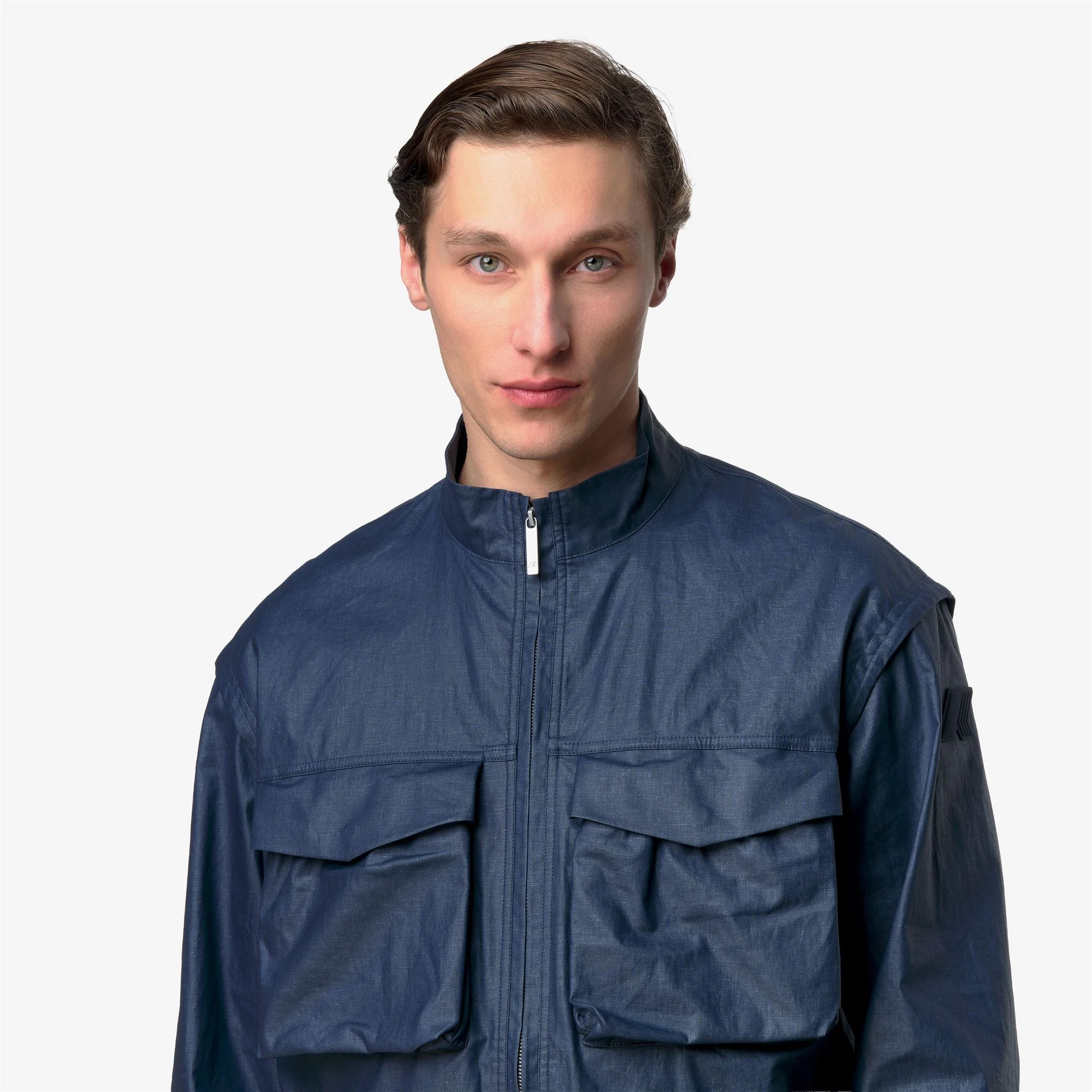 ORIAN NATURAL BLEND - Jackets - Short - Man - BLUE INSIGNIA COMBO - Image 3