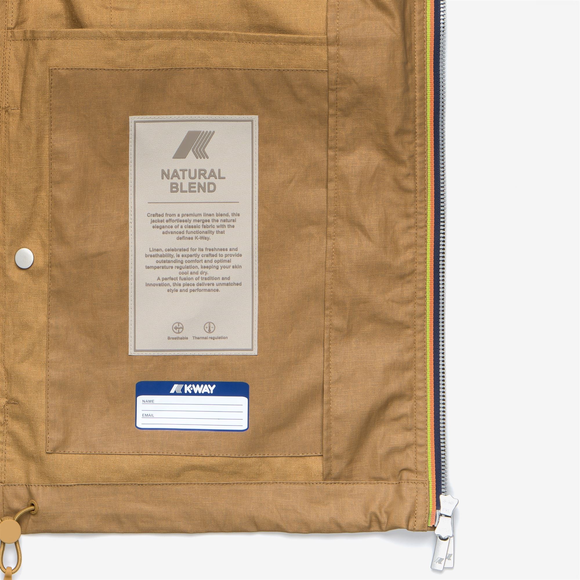 ORIAN NATURAL BLEND - Jackets - Short - Man - BROWN BISTRE COMBO - Image 2