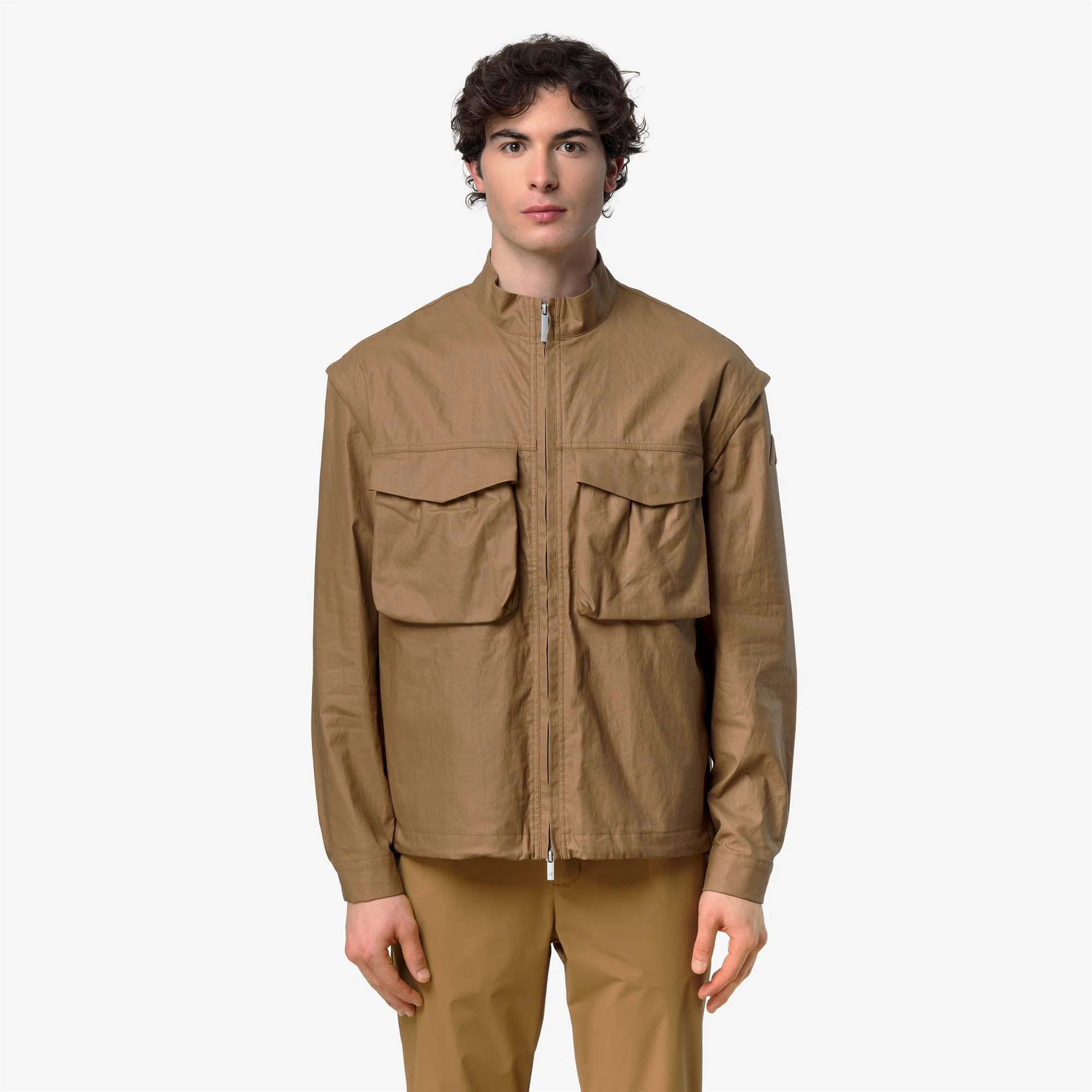 ORIAN NATURAL BLEND - Jackets - Short - Man - BROWN BISTRE COMBO - Image 4