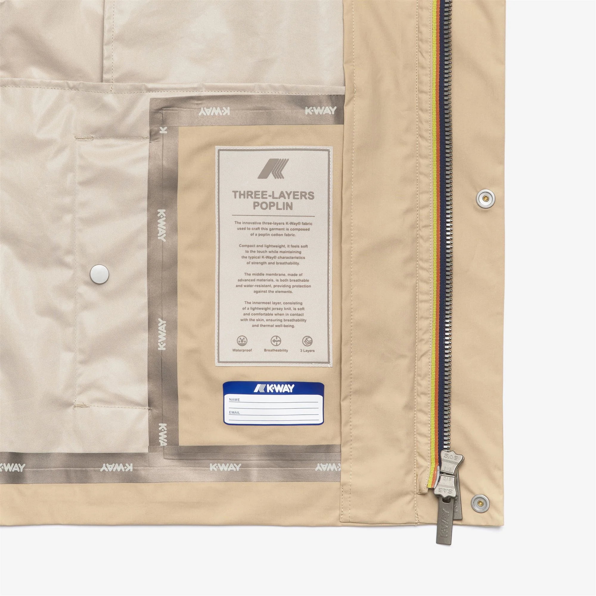 ORION 3L POPLIN - Jackets - Short - Man - BEIGE ROPE-BEIGE LT - Image 2