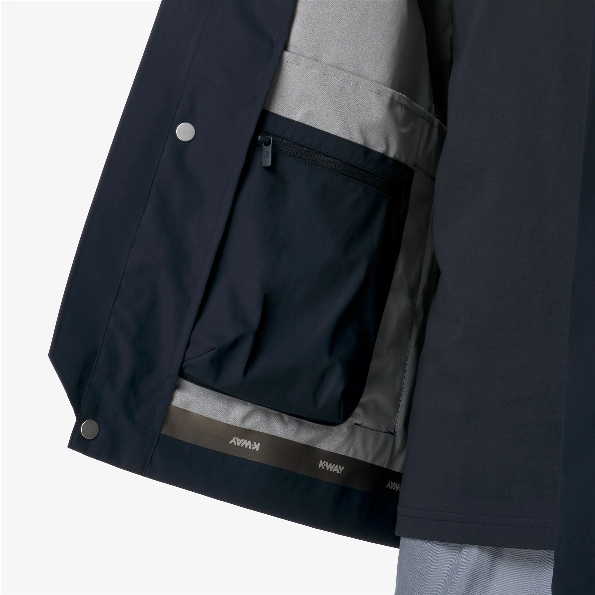 ORION 3L POPLIN - Jackets - Short - Man - BLUE DEPTH-BEIGE LT - Image 3
