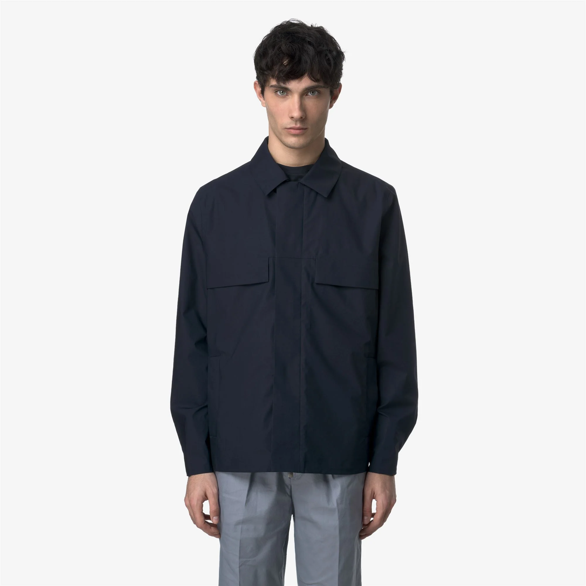 ORION 3L POPLIN - Jackets - Short - Man - BLUE DEPTH-BEIGE LT - Image 4