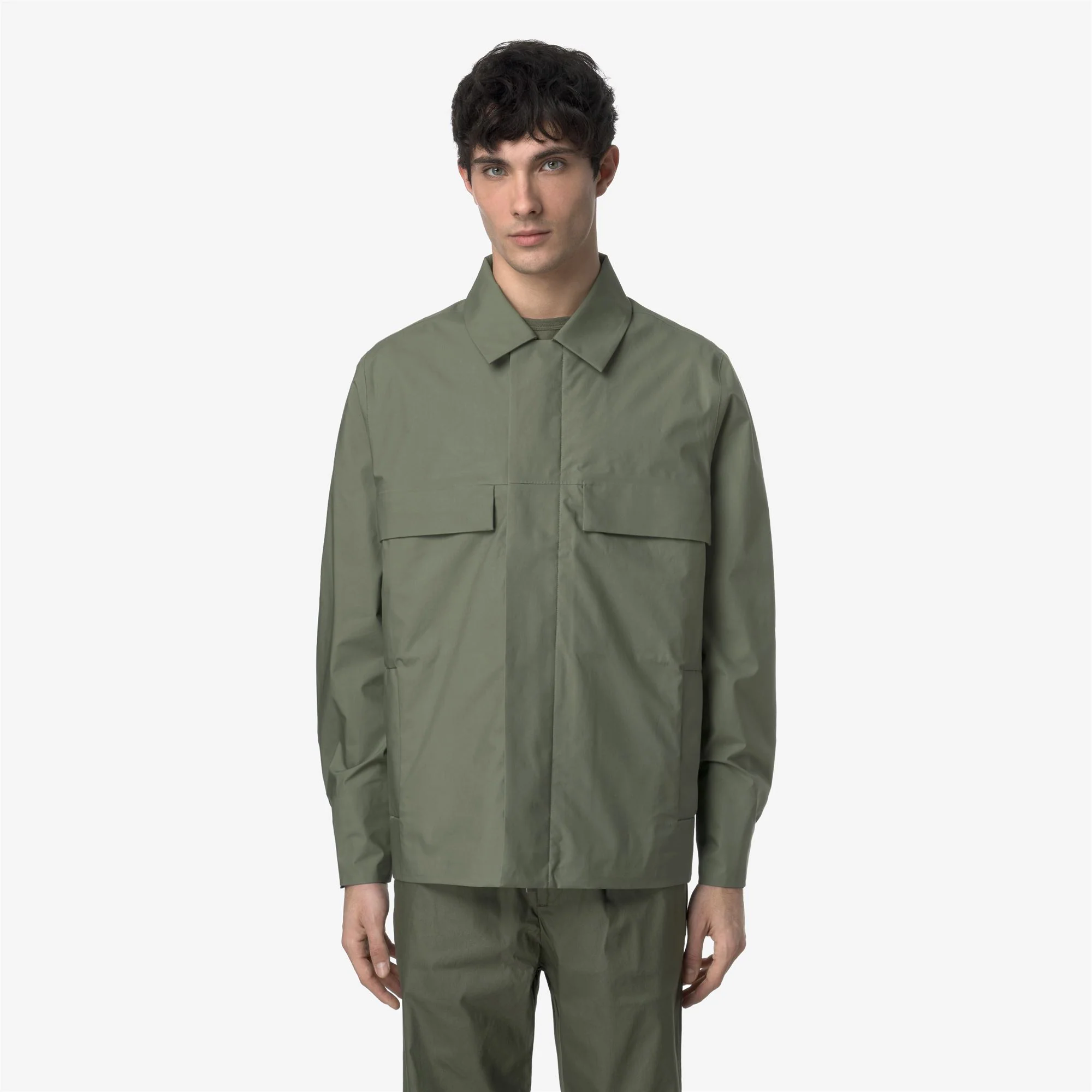 ORION 3L POPLIN - Jackets - Short - Man - GREEN LICHEN-BEIGE LT - Image 4