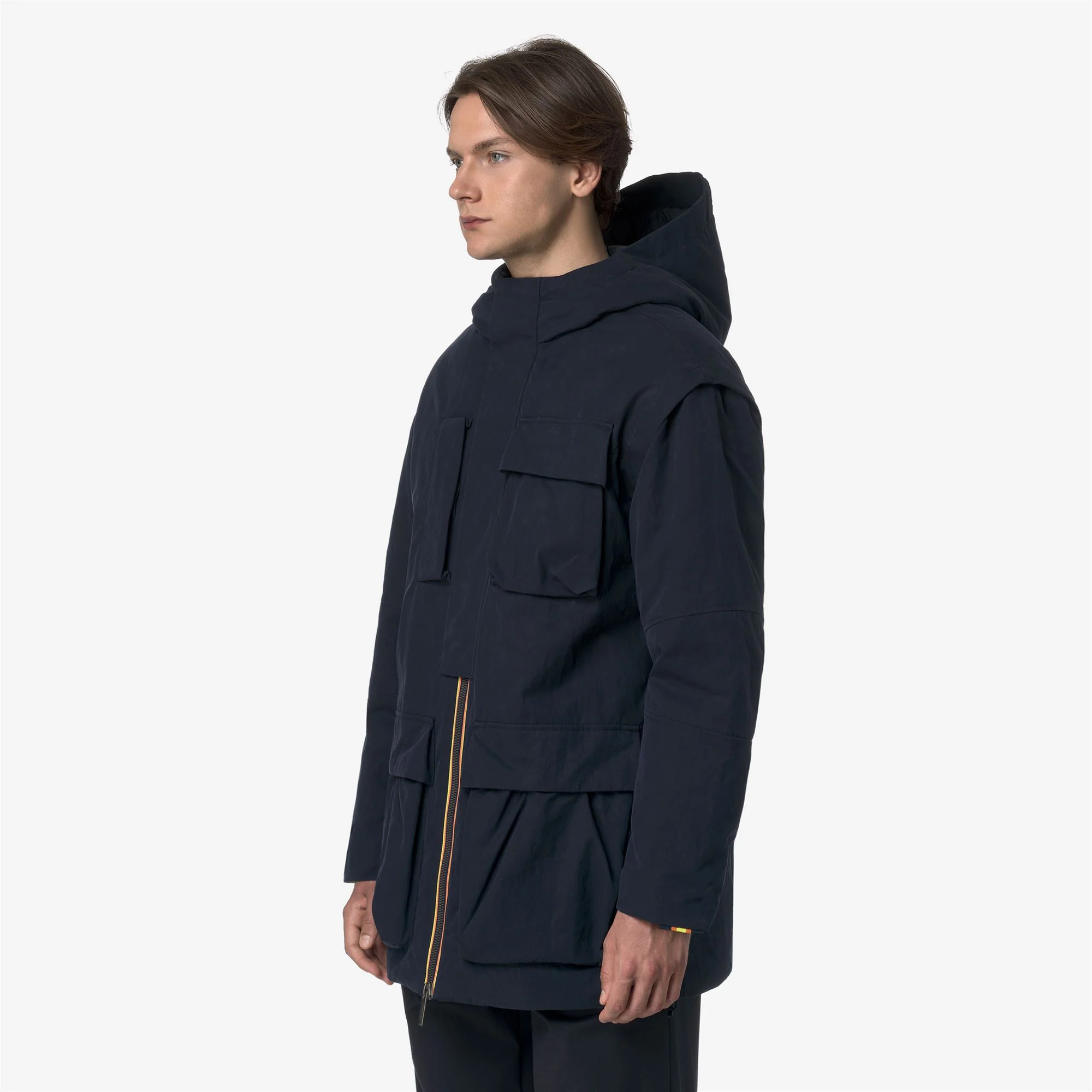 OTTO COTTON FEEL - Jackets - Mid - Man - BLUE DEPTH COMBO - Image 5