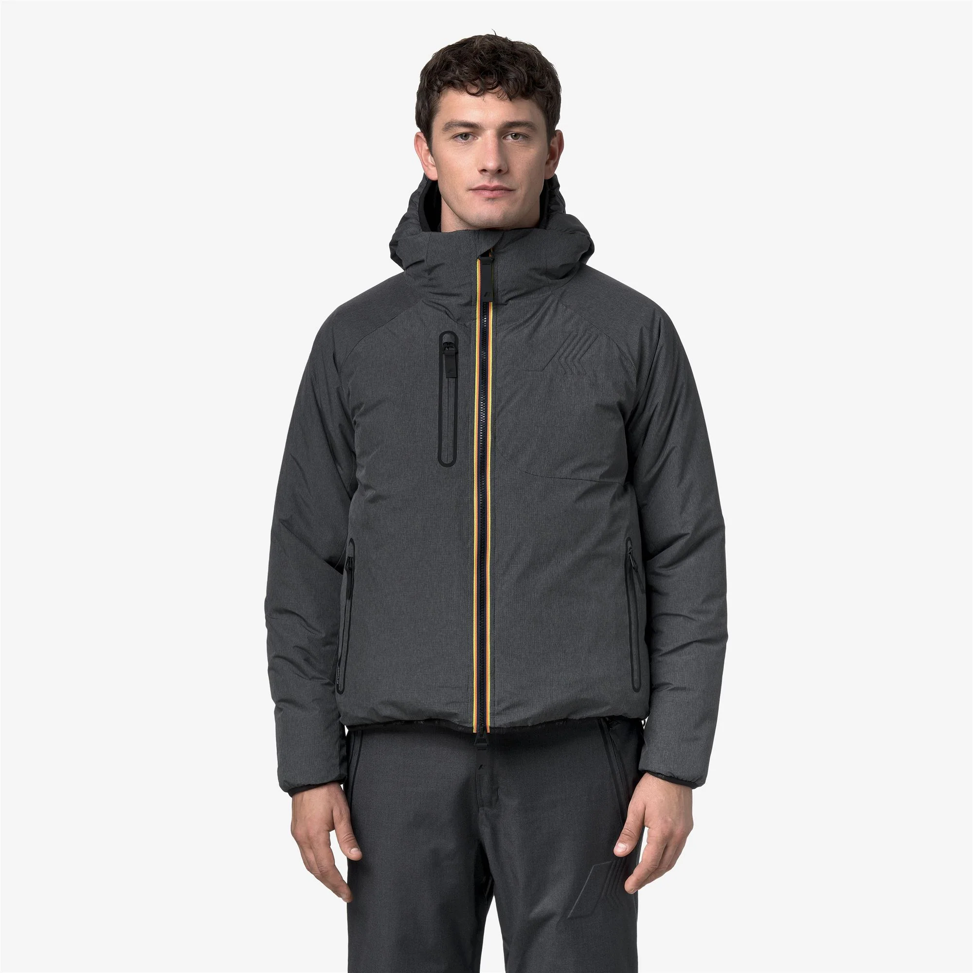 PARPAILLON - Jackets - Mid - Man - GREY DARK MICRO GRID - Image 3