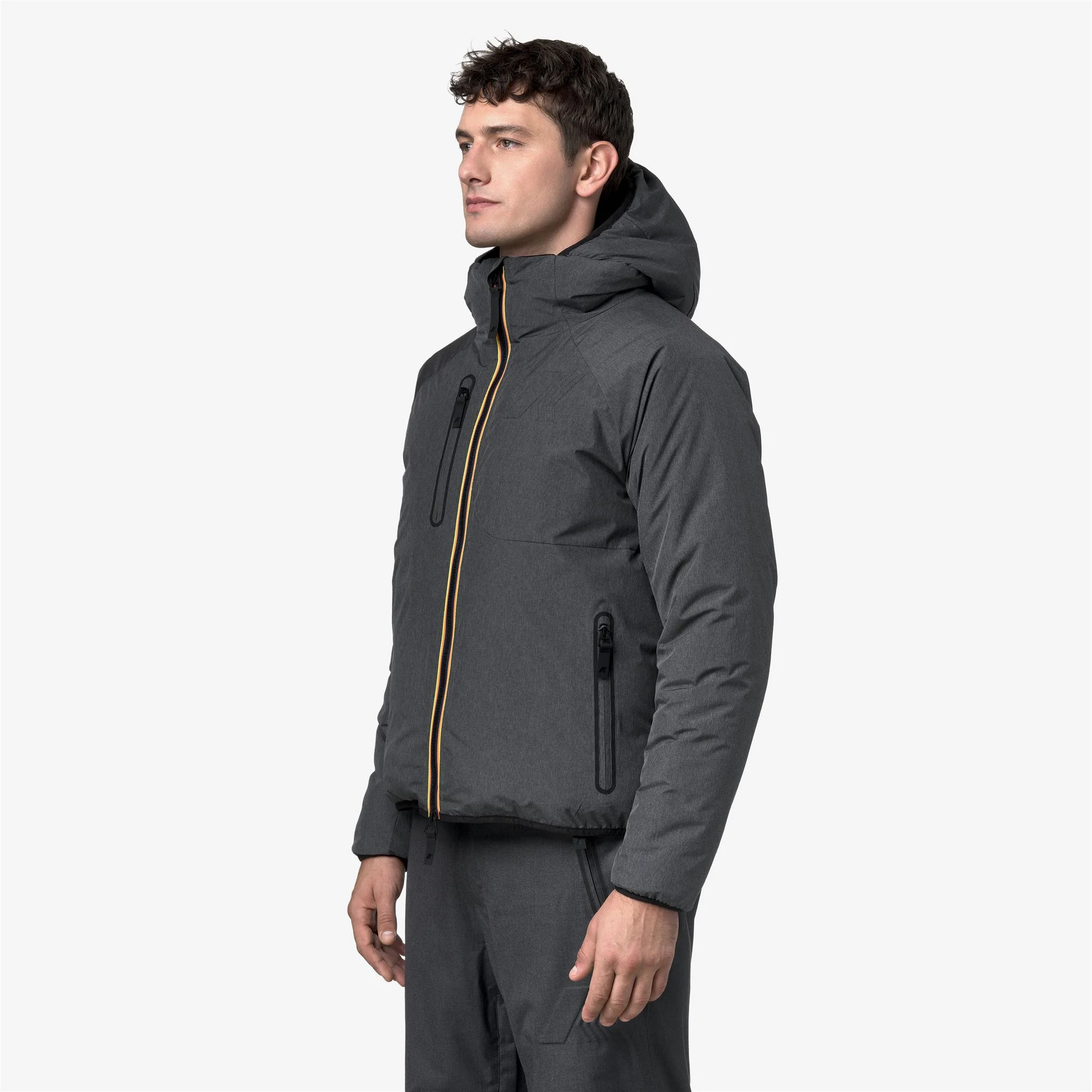 PARPAILLON - Jackets - Mid - Man - GREY DARK MICRO GRID - Image 4