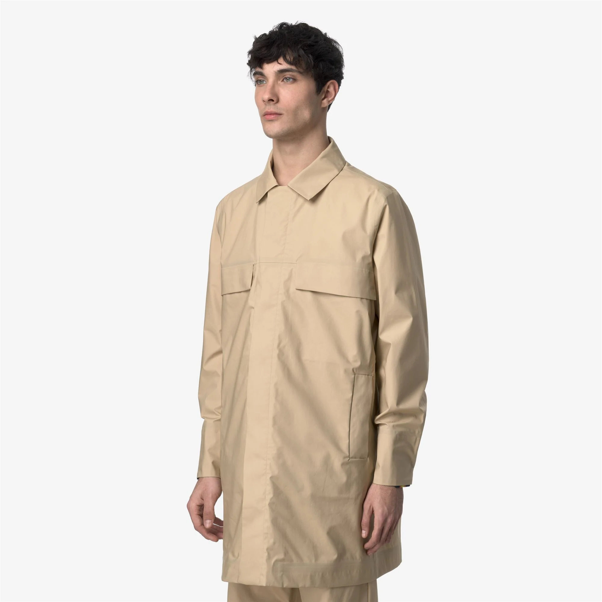 POIR 3L POPLIN - Jackets - 3/4 LENGTH - Man - BEIGE ROPE-BEIGE LT - Image 5