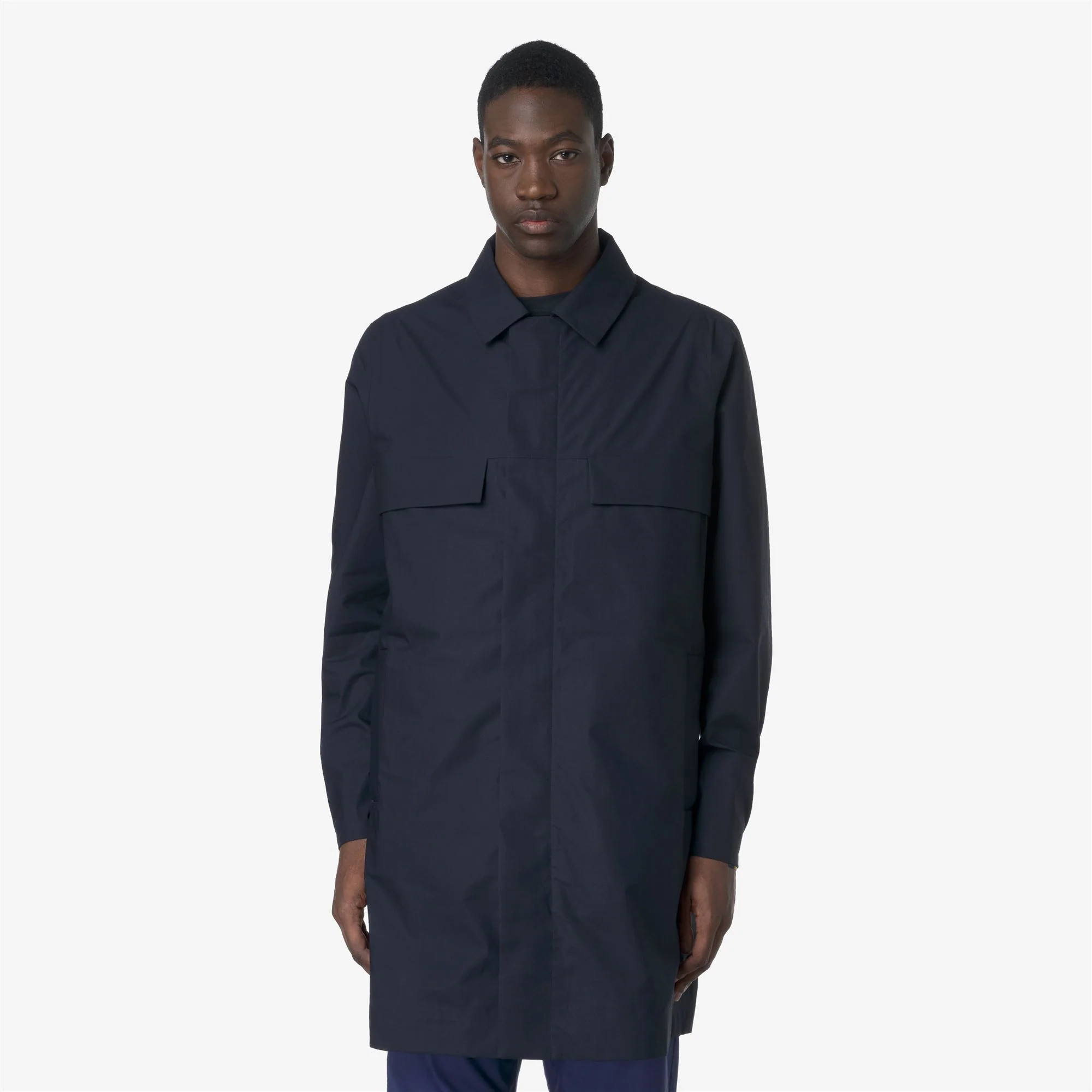 POIR 3L POPLIN - Jackets - 3/4 LENGTH - Man - BLUE DEPTH-BEIGE LT - Image 4