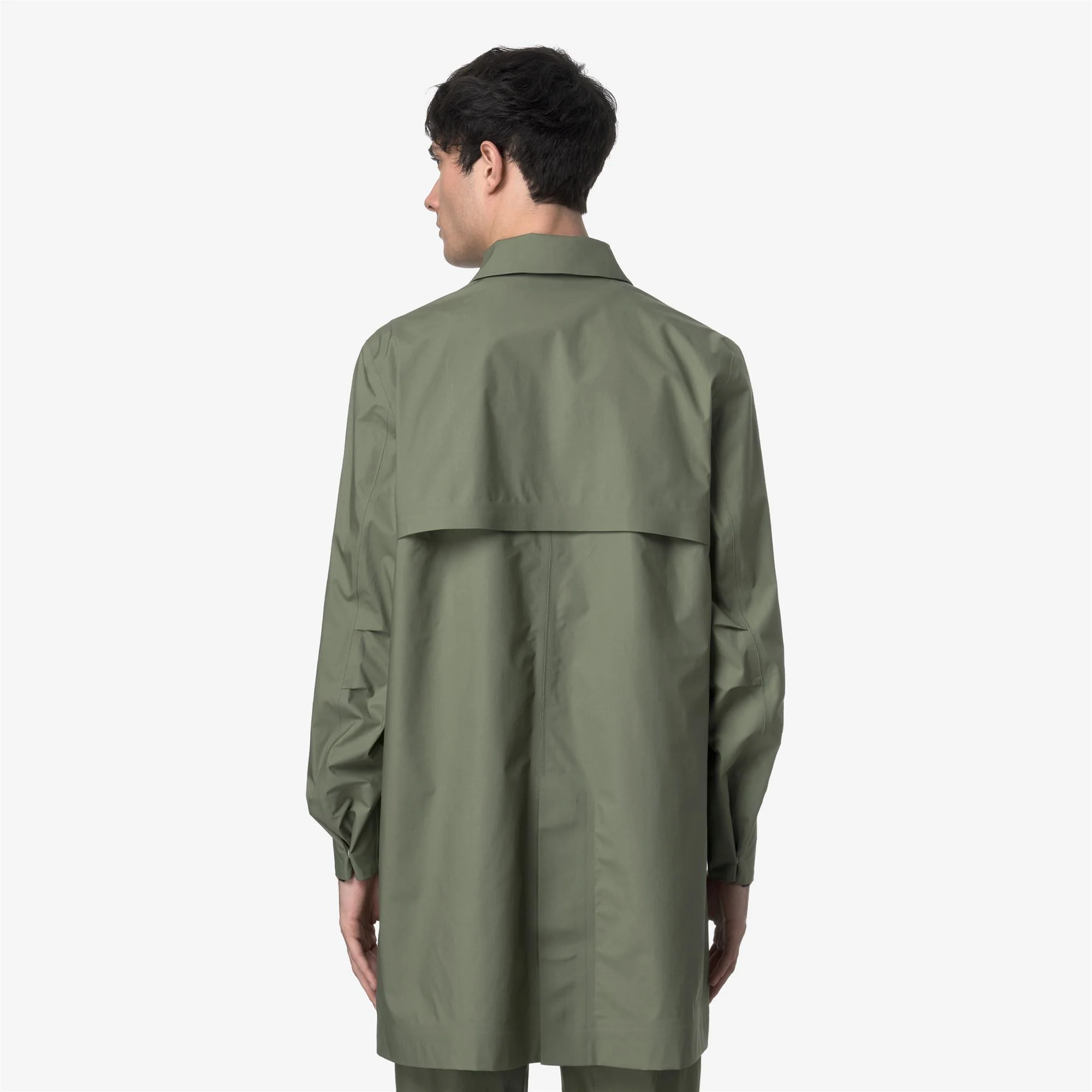 POIR 3L POPLIN - Jackets - 3/4 LENGTH - Man - GREEN LICHEN-BEIGE LT - Image 6