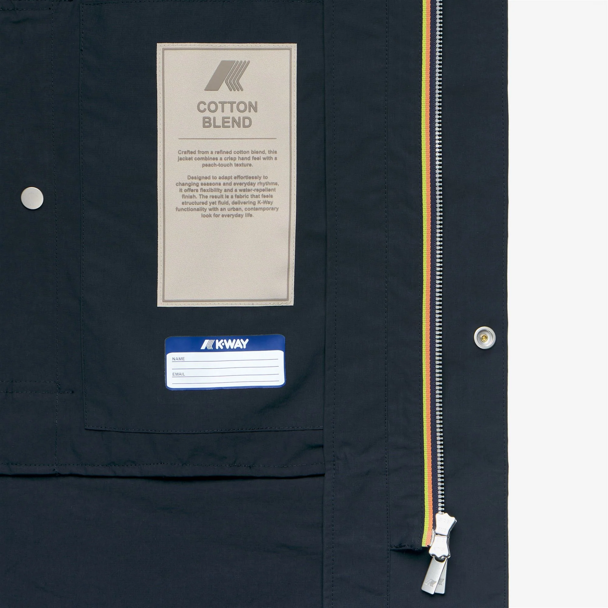 POIROL COTTON BLEND - Jackets - 3/4 LENGTH - Man - BLUE DEPTH - Image 2