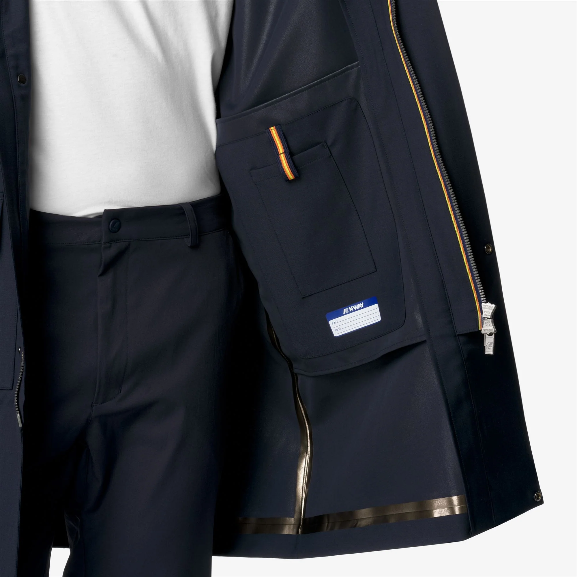 POIROL TECH WOOL BLEND - Jackets - 3/4 LENGTH - Man - BLUE DEPTH - Image 2