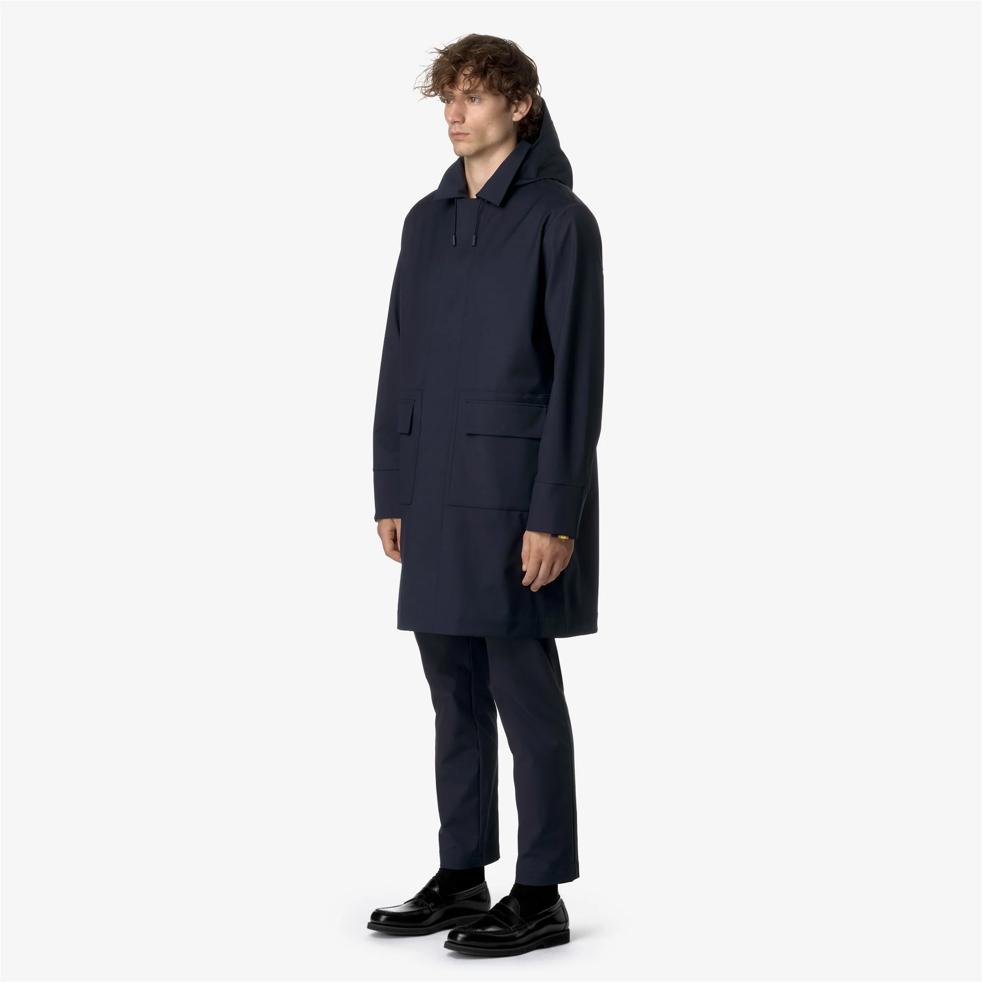 POIROL TECH WOOL BLEND - Jackets - 3/4 LENGTH - Man - BLUE DEPTH - Image 4