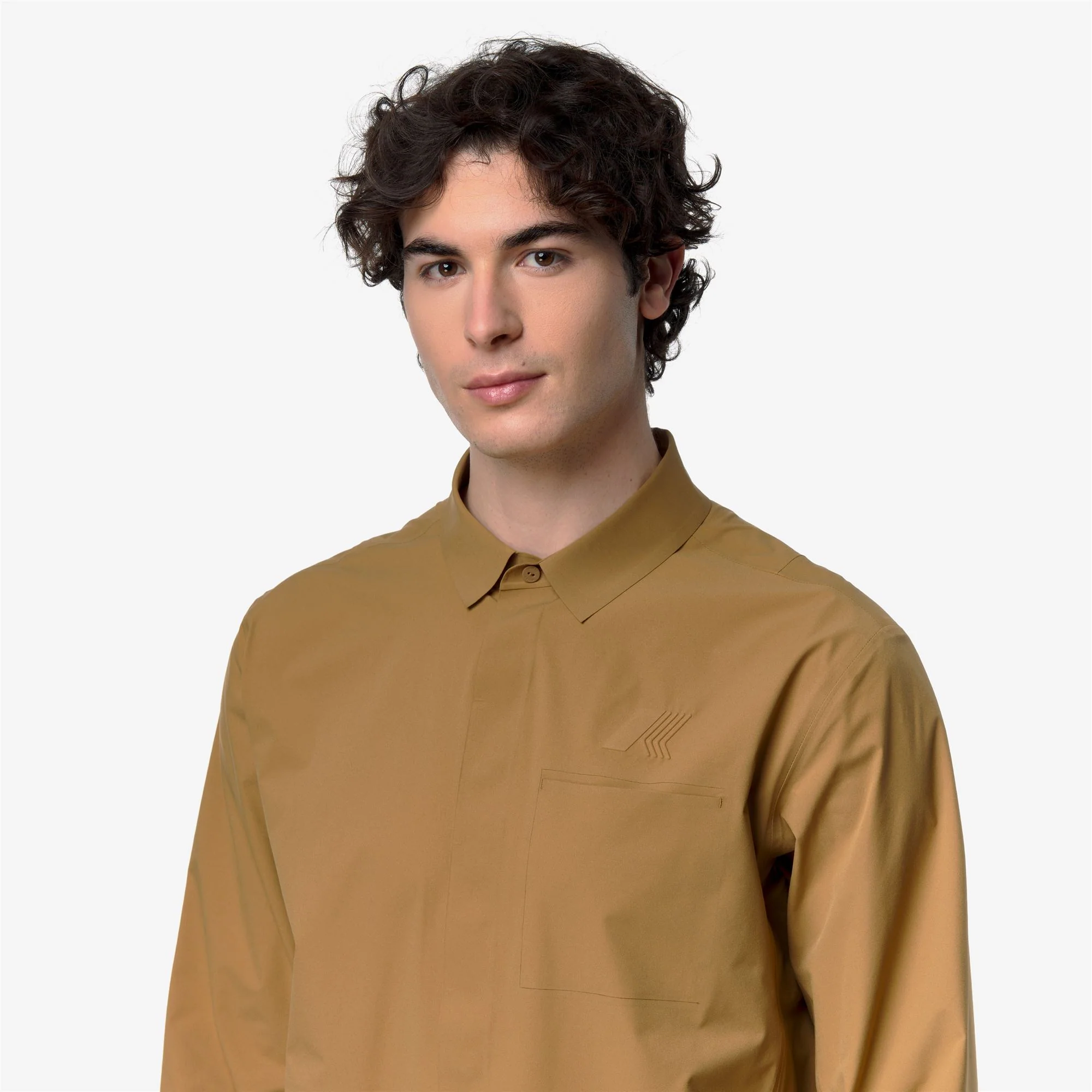 SHARRIE TECH OVERSHIRT - Jackets - Short - Man - BROWN BISTRE - Image 2