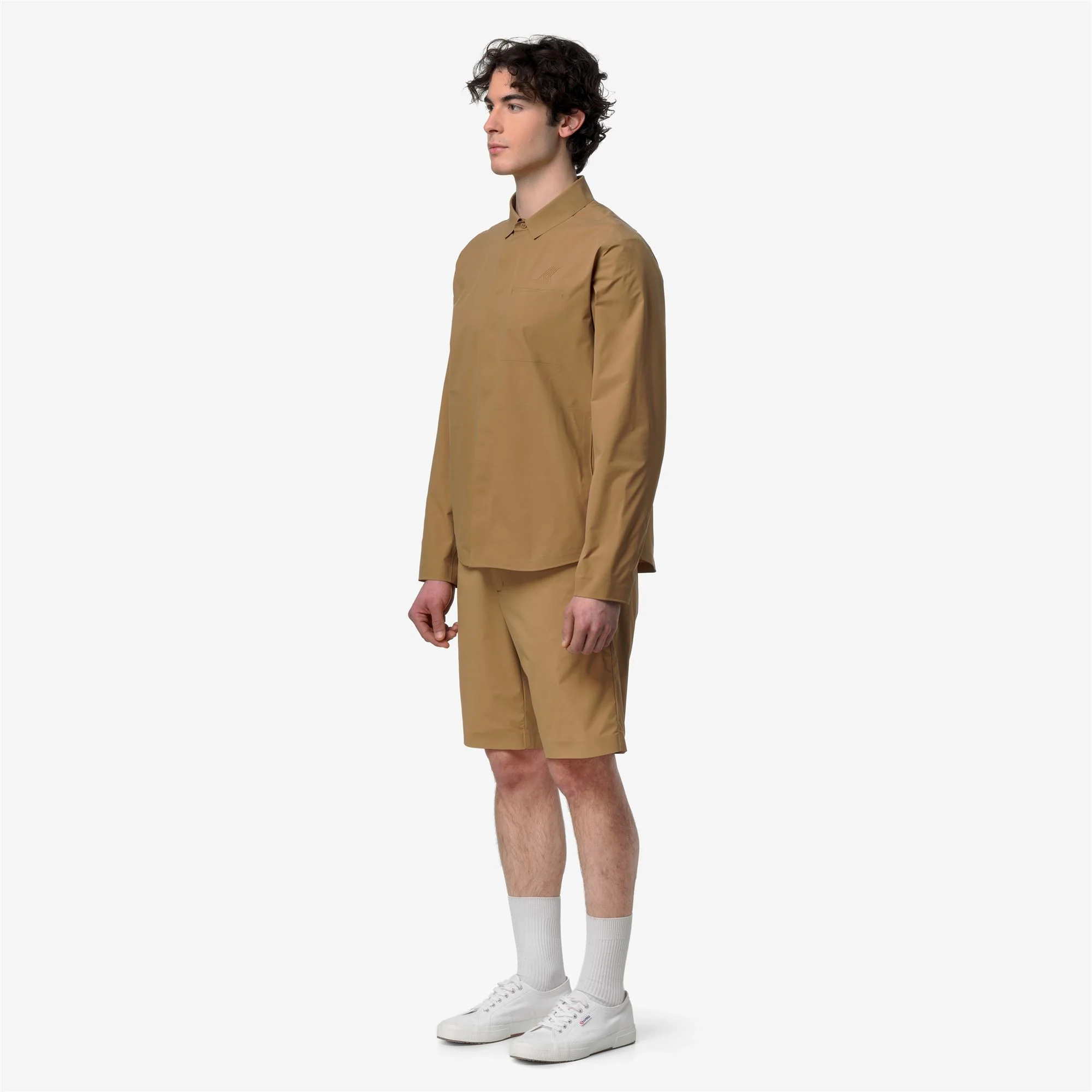 SHARRIE TECH OVERSHIRT - Jackets - Short - Man - BROWN BISTRE - Image 4