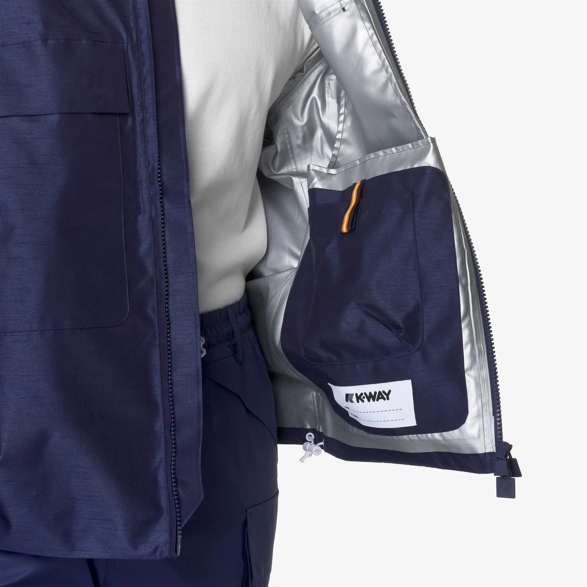 SHIREV SHANTUNG - LIKE 2L - Jackets - Short - Man - BLUE MD COBALT SHANTUNG - Image 2