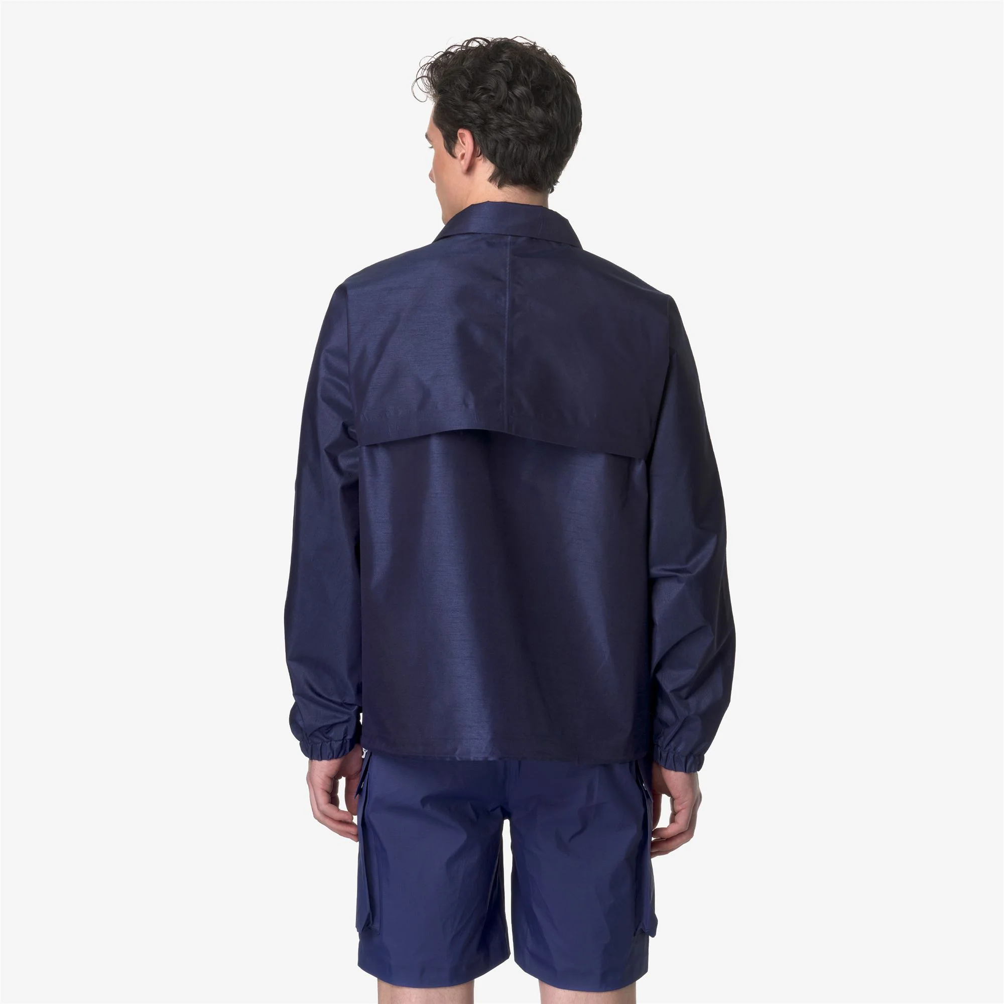 SHIREV SHANTUNG - LIKE 2L - Jackets - Short - Man - BLUE MD COBALT SHANTUNG - Image 5